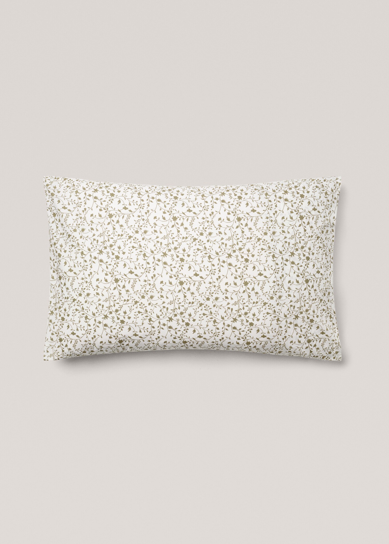 Multi-flower cotton pillowcase 50x75cm (Pack of 2) - Article without model