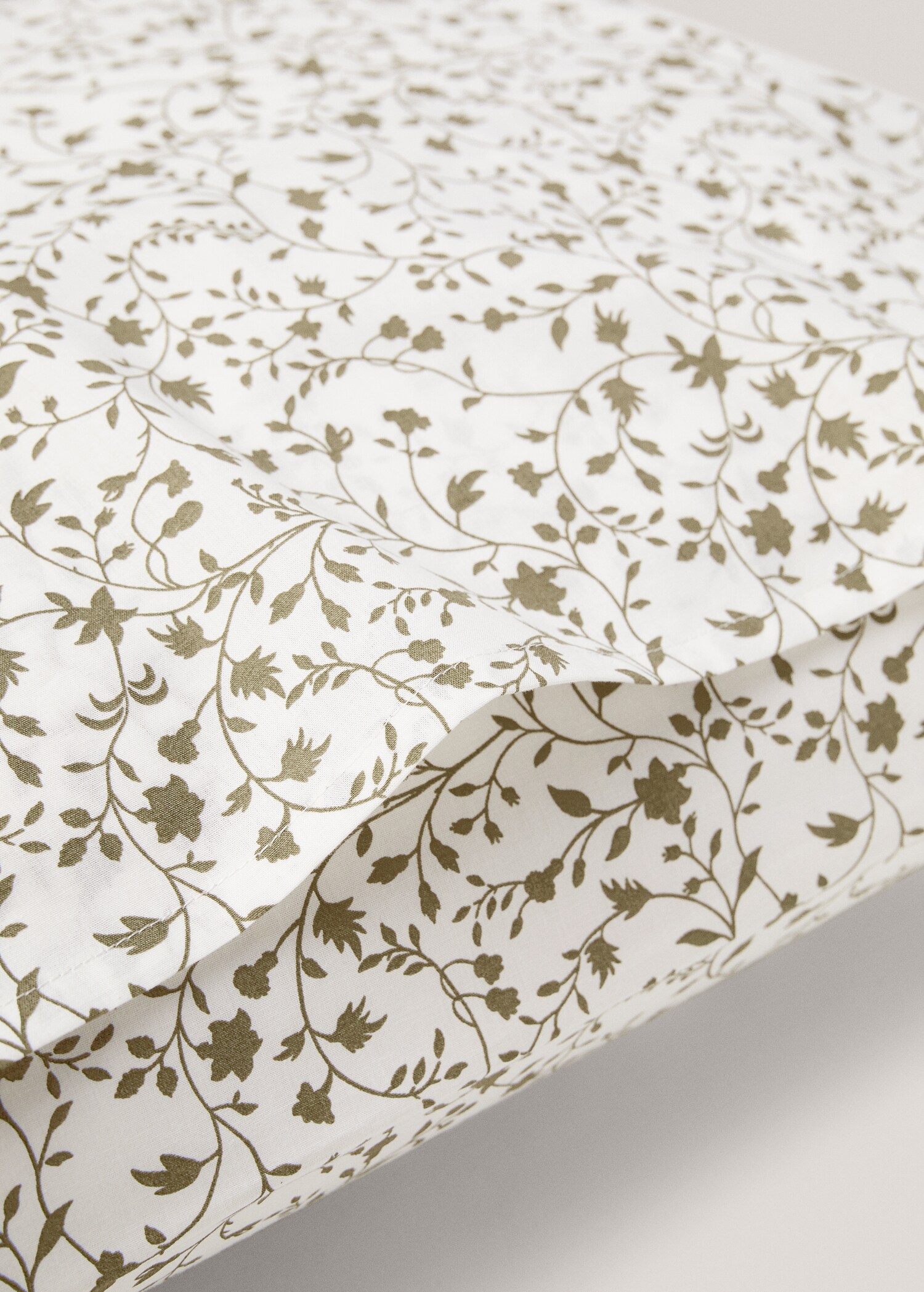 Multi-flower cotton pillowcase 50x75cm (Pack of 2) - Details of the article 2