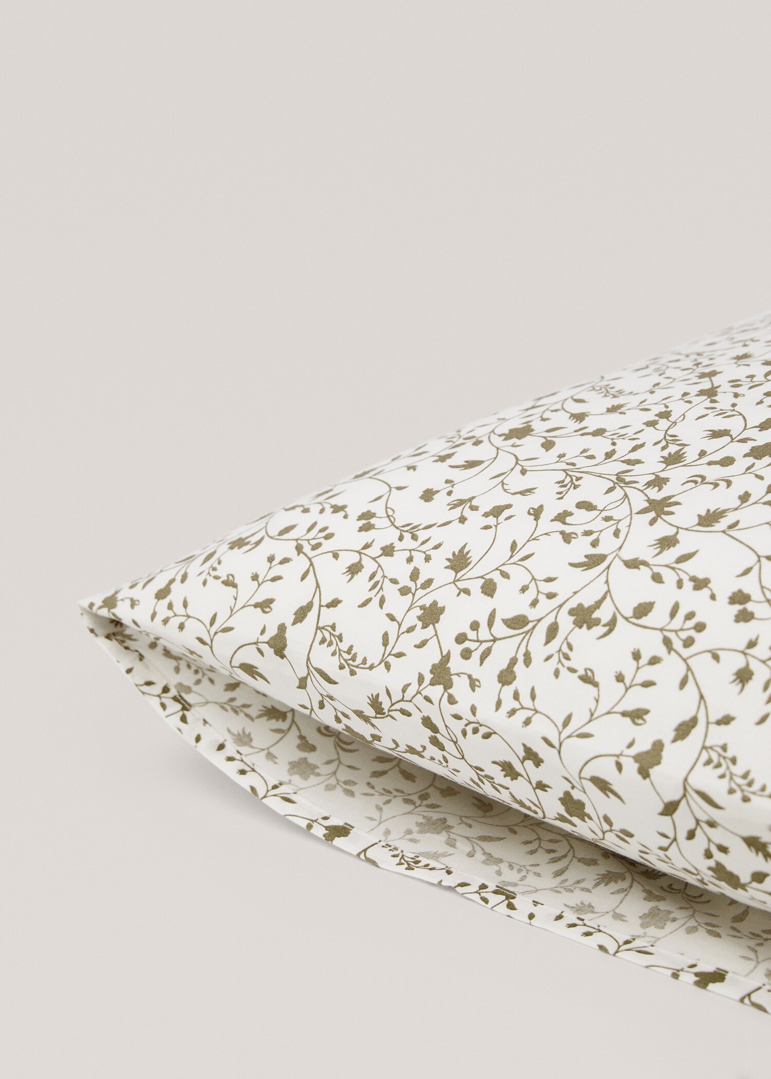 Micro-flower cotton pillowcase 50x75cm - Details of the article 3