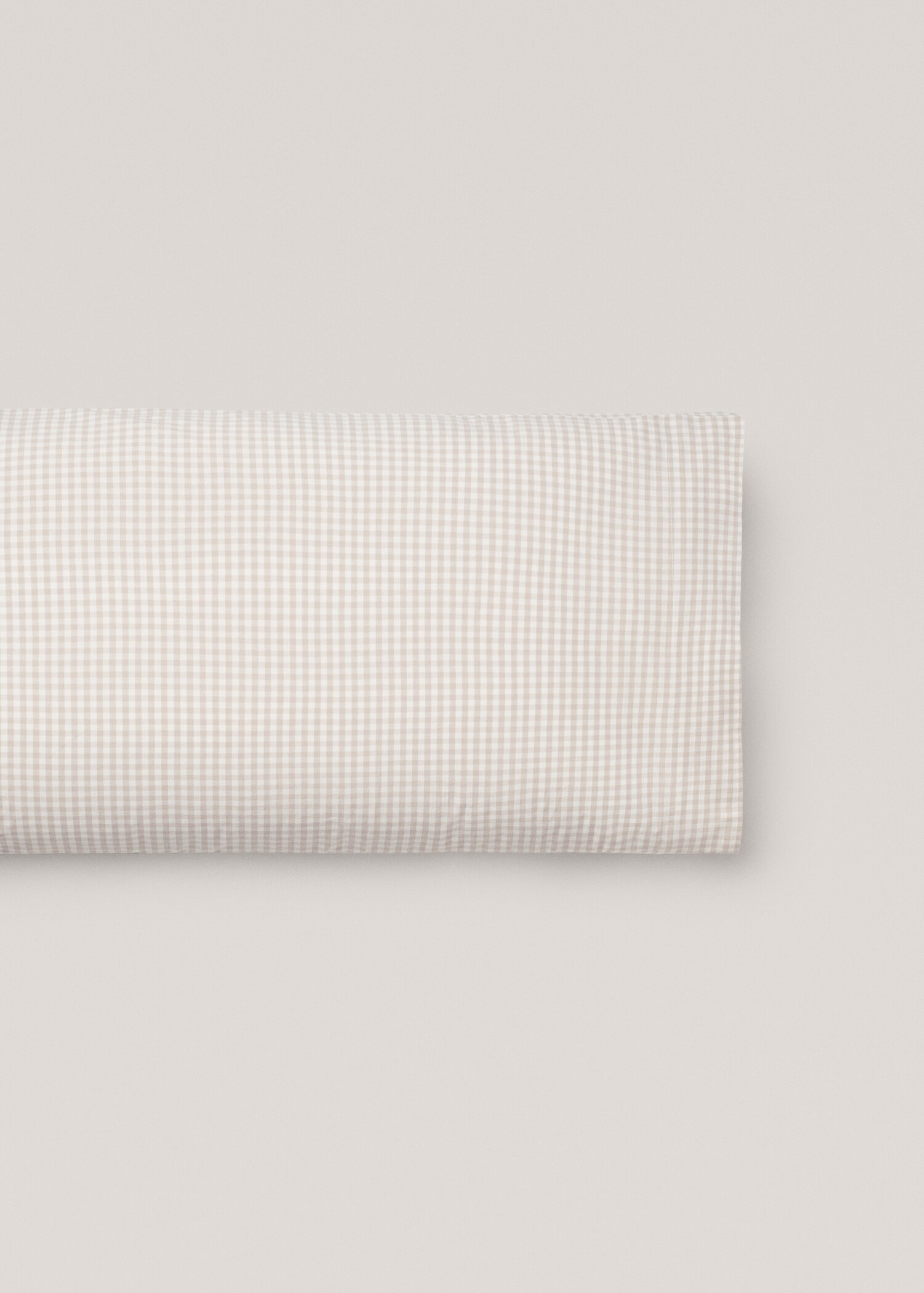 Poszewka na poduszkę w kratkę vichy 45 x 110 cm - Artykuł bez modela/modelki