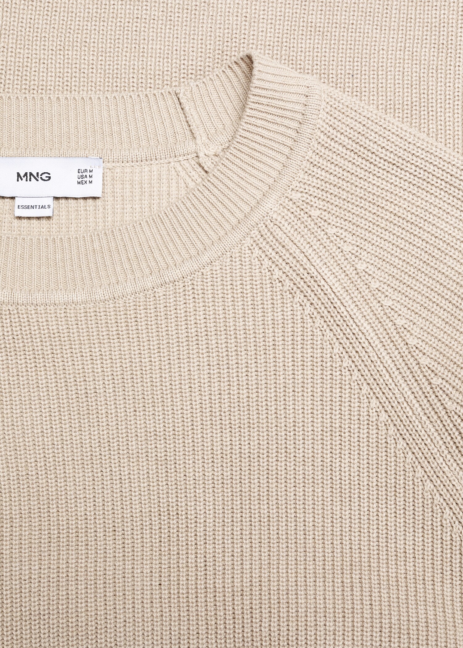 Jersey canalé cuello redondo - Detalle del artículo 8