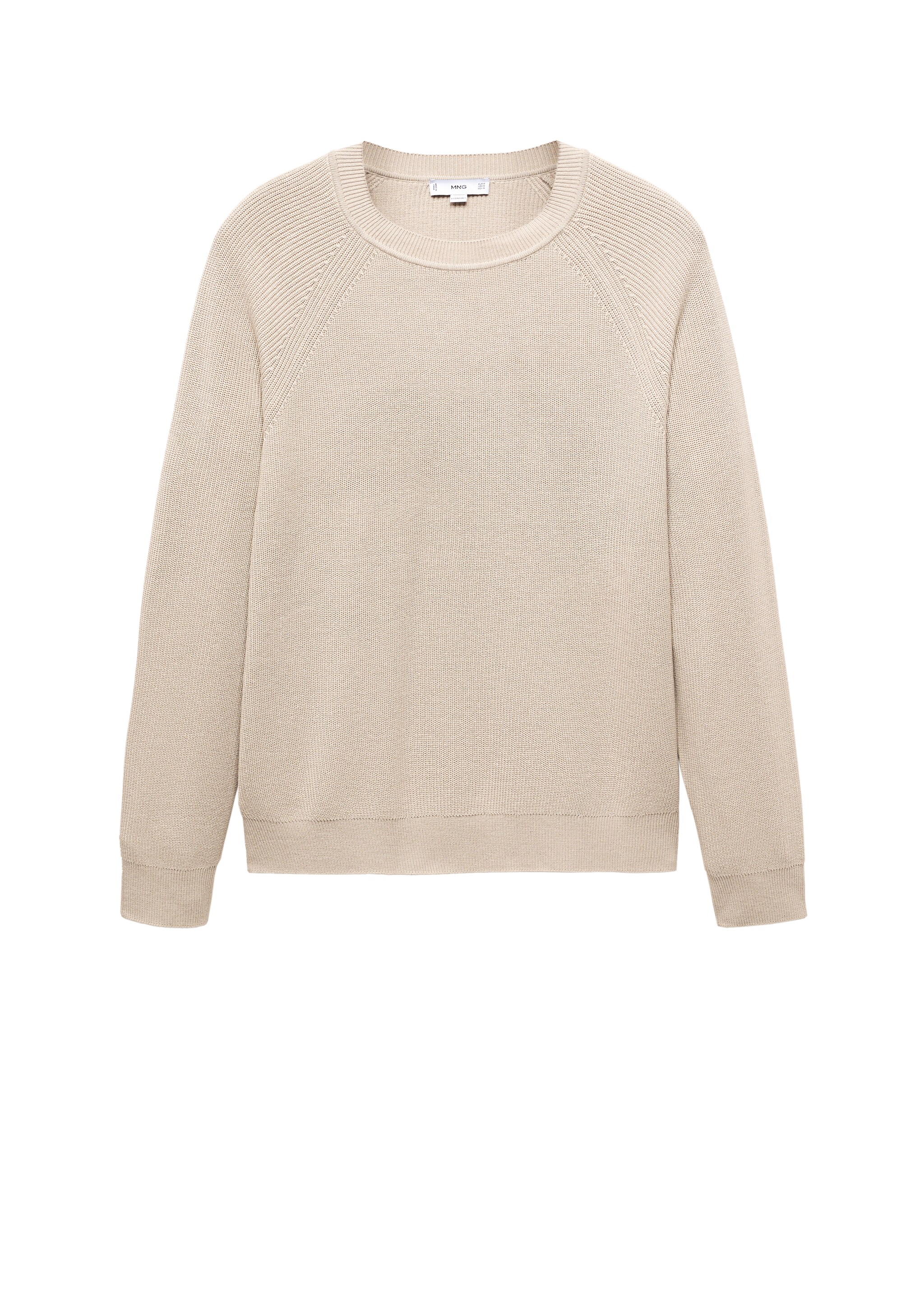 Ribbed round-neck sweater  - Details of the article 9