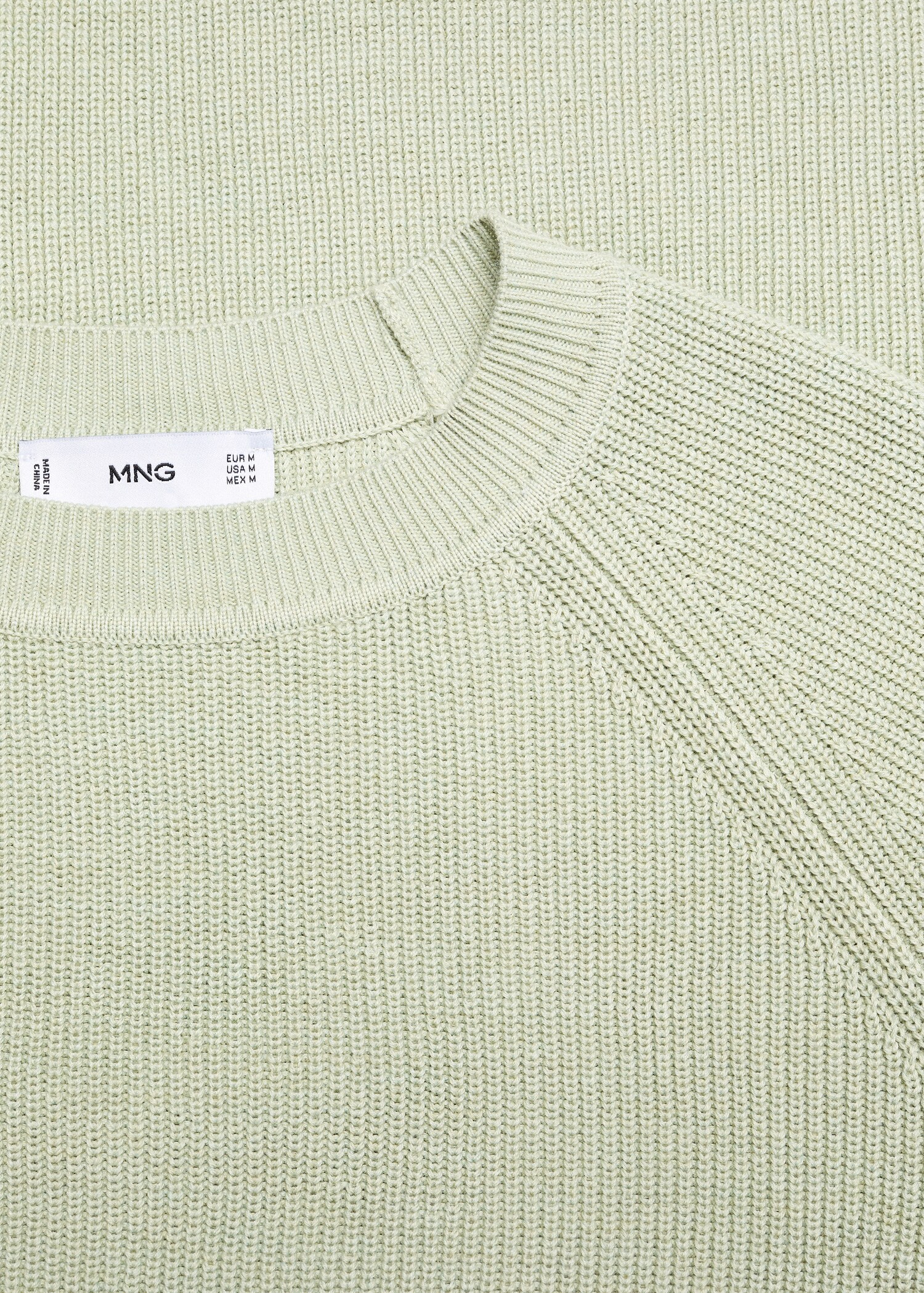 Jersey canalé cuello redondo - Detalle del artículo 8