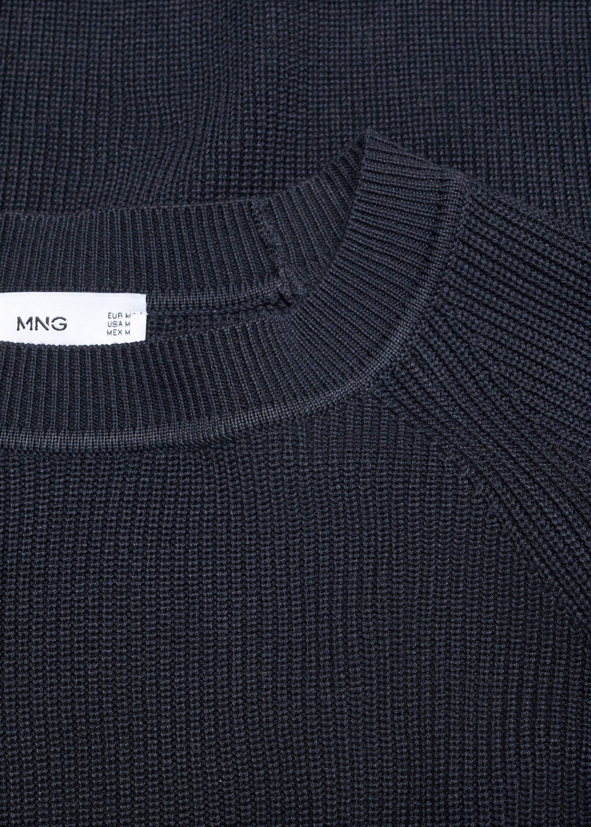 Ribbed round-neck sweater  - Details of the article 8