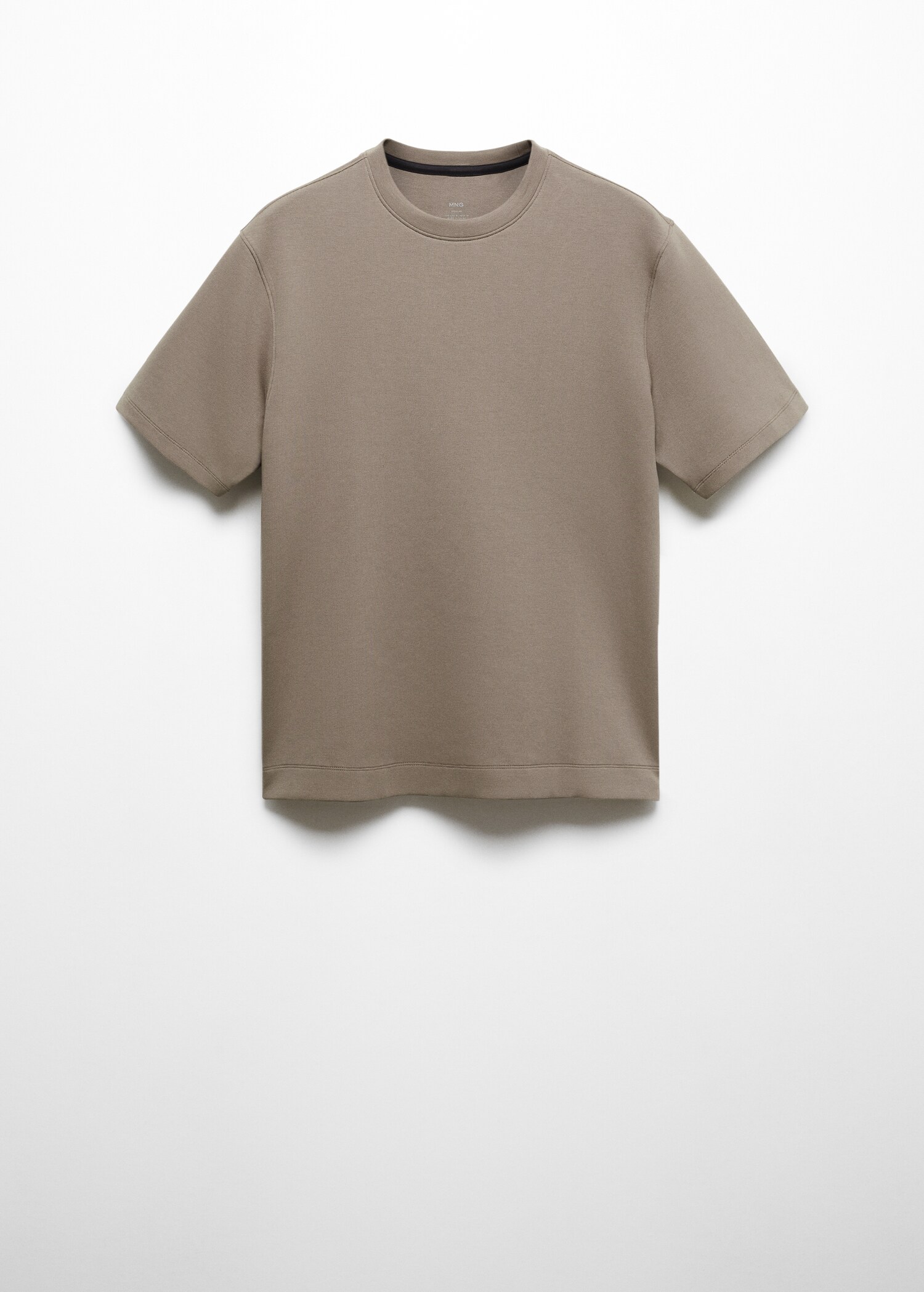 Katoenen T-shirt van een dikke stof - Artikel zonder model