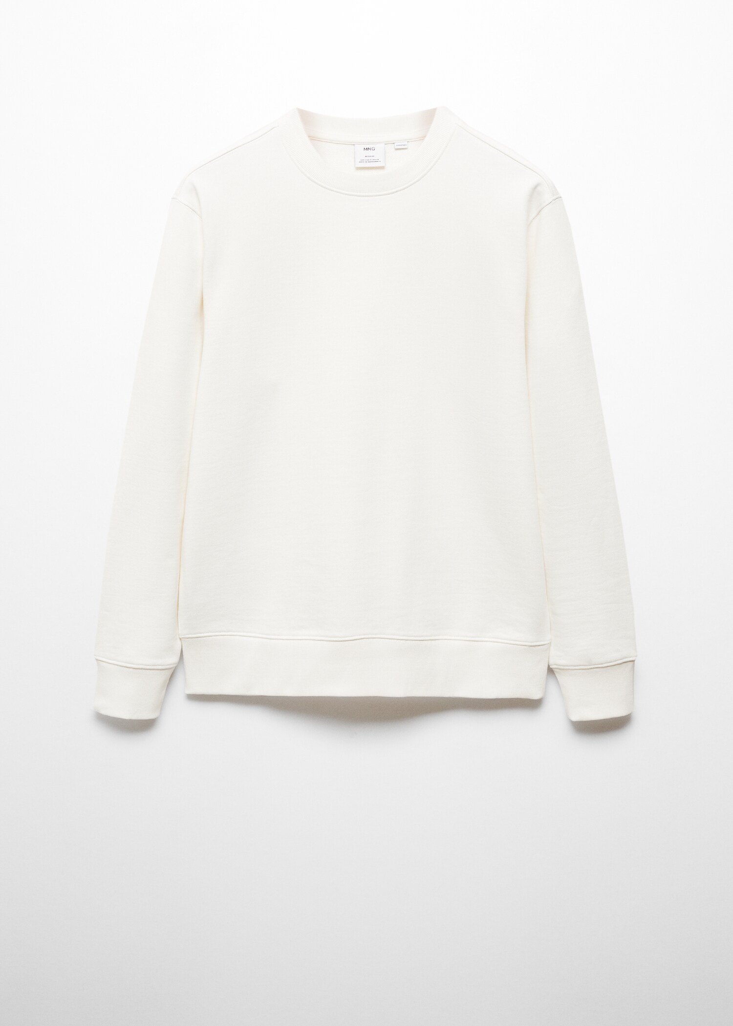 Sweat-shirt essentiel 100 % coton - Article sans modèle