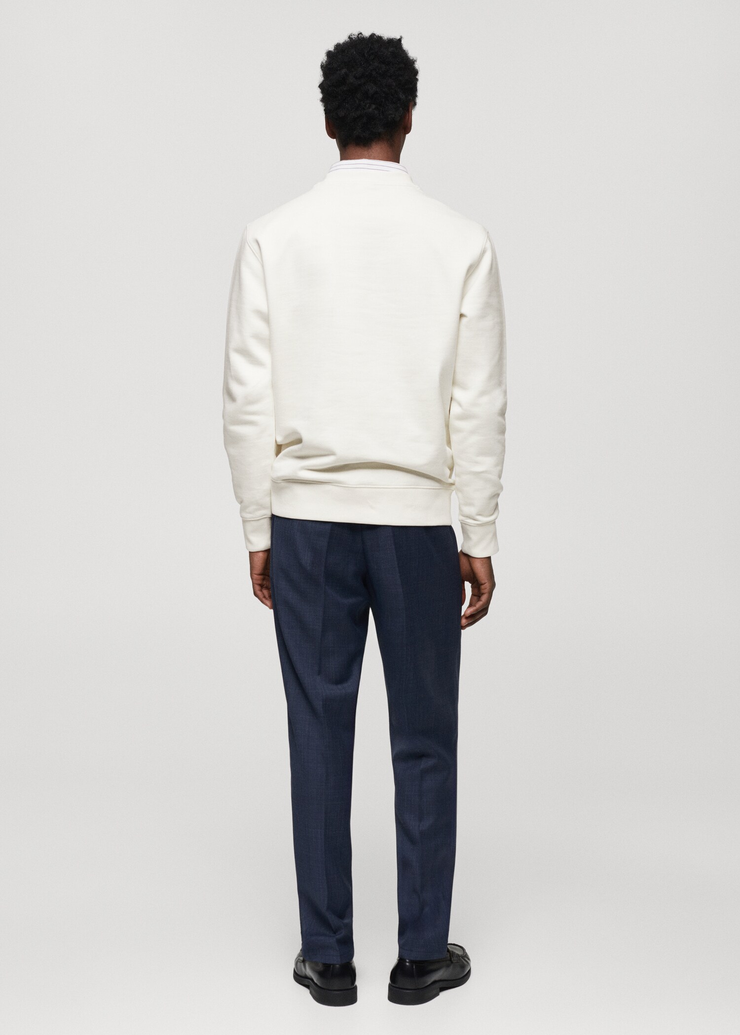 Sweat-shirt essentiel 100 % coton - Verso de l’article