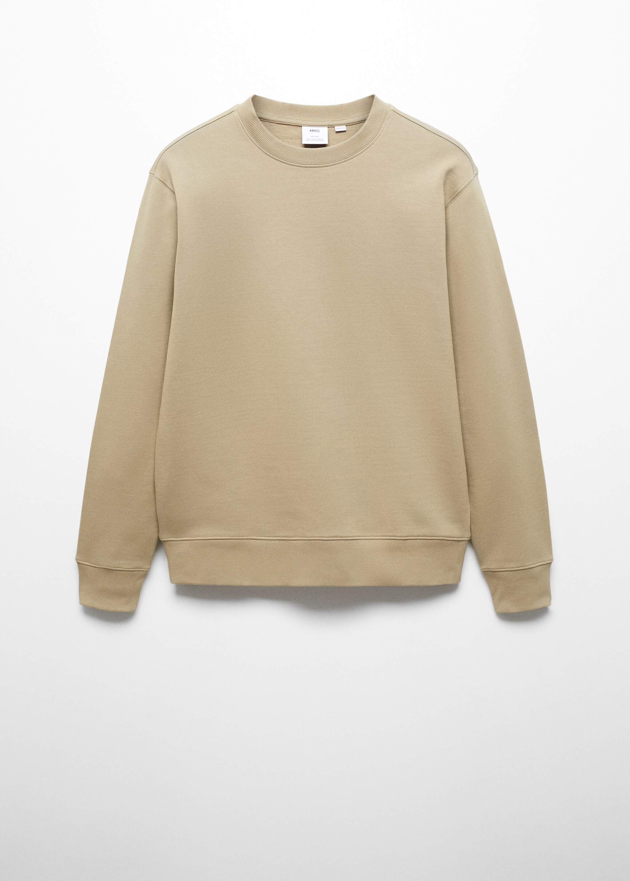 100% cotton basic sweatshirt  - Article without model