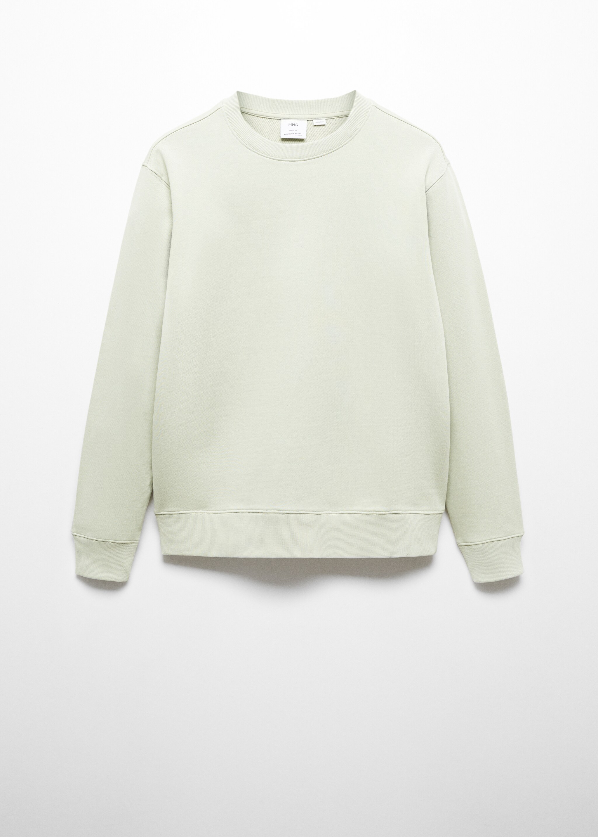 %100 pamuklu basic sweatshirt - Modelsiz ürün