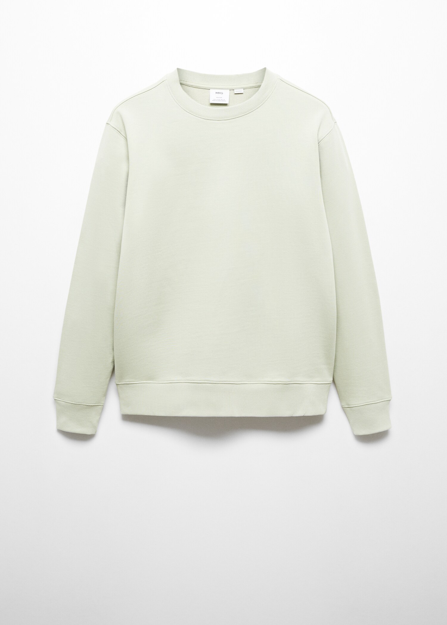 100% cotton basic sweatshirt  - Article without model