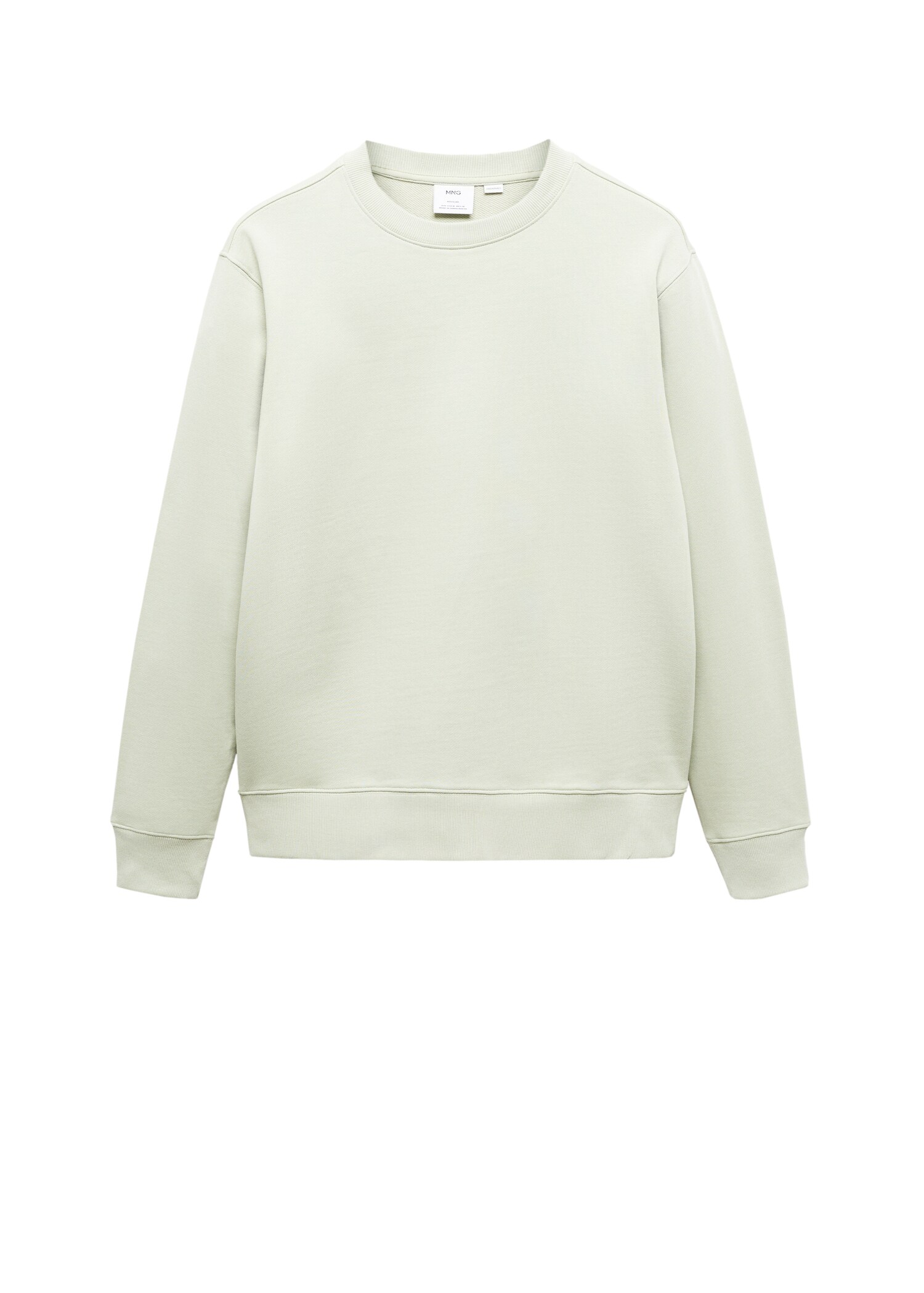 100% cotton basic sweatshirt  - Details of the article 9