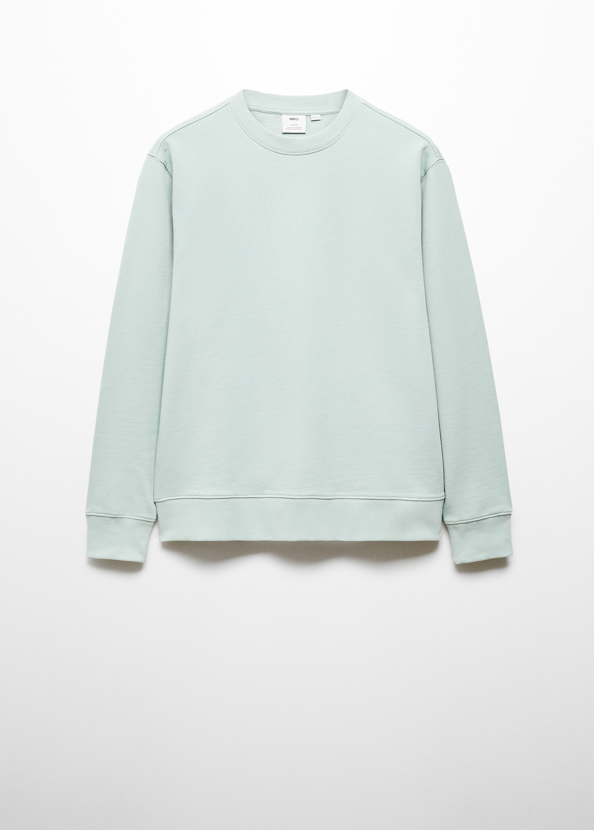 100% cotton basic sweatshirt  - Article without model