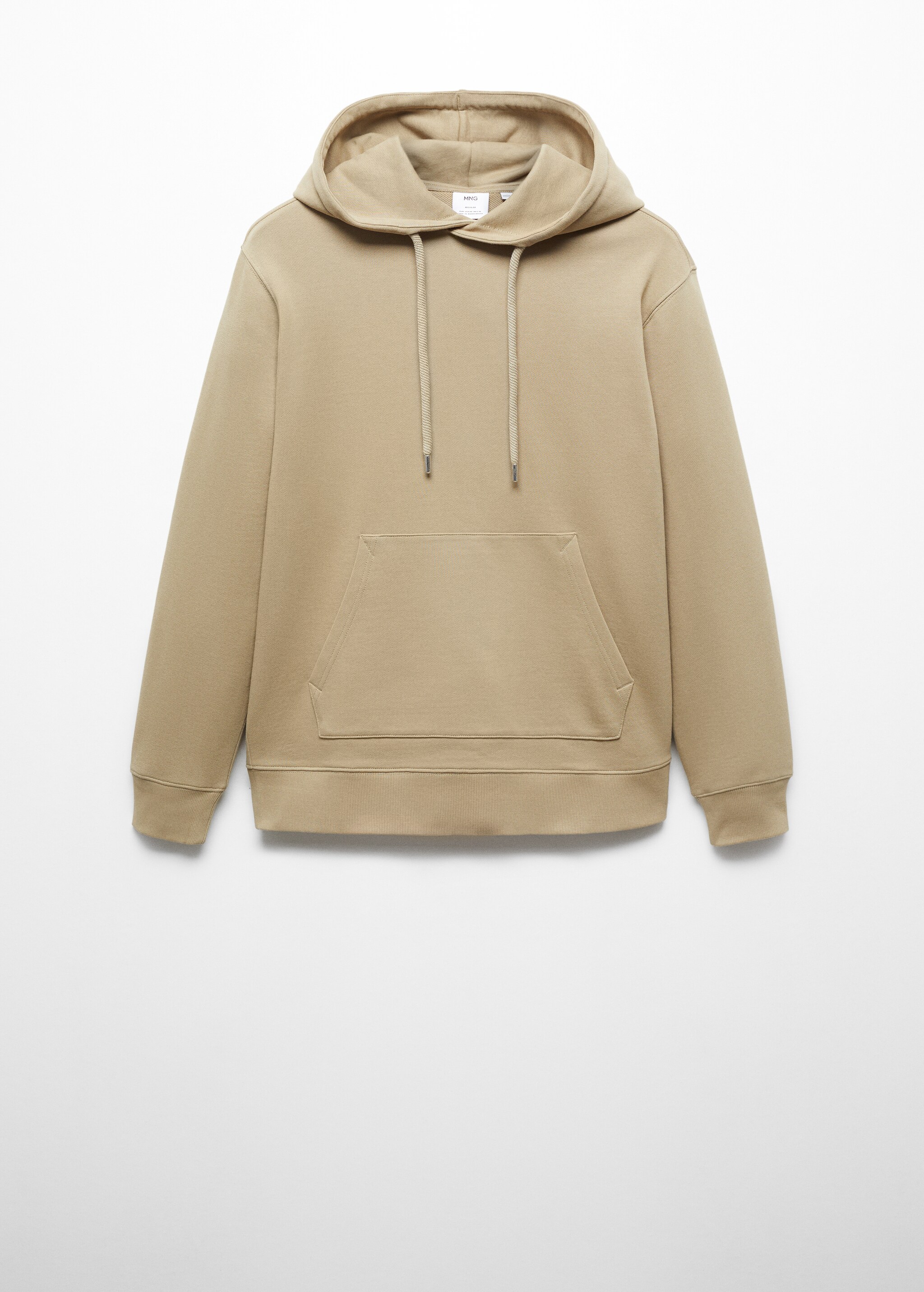 Lightweight cotton hooded sweatshirt - Article without model