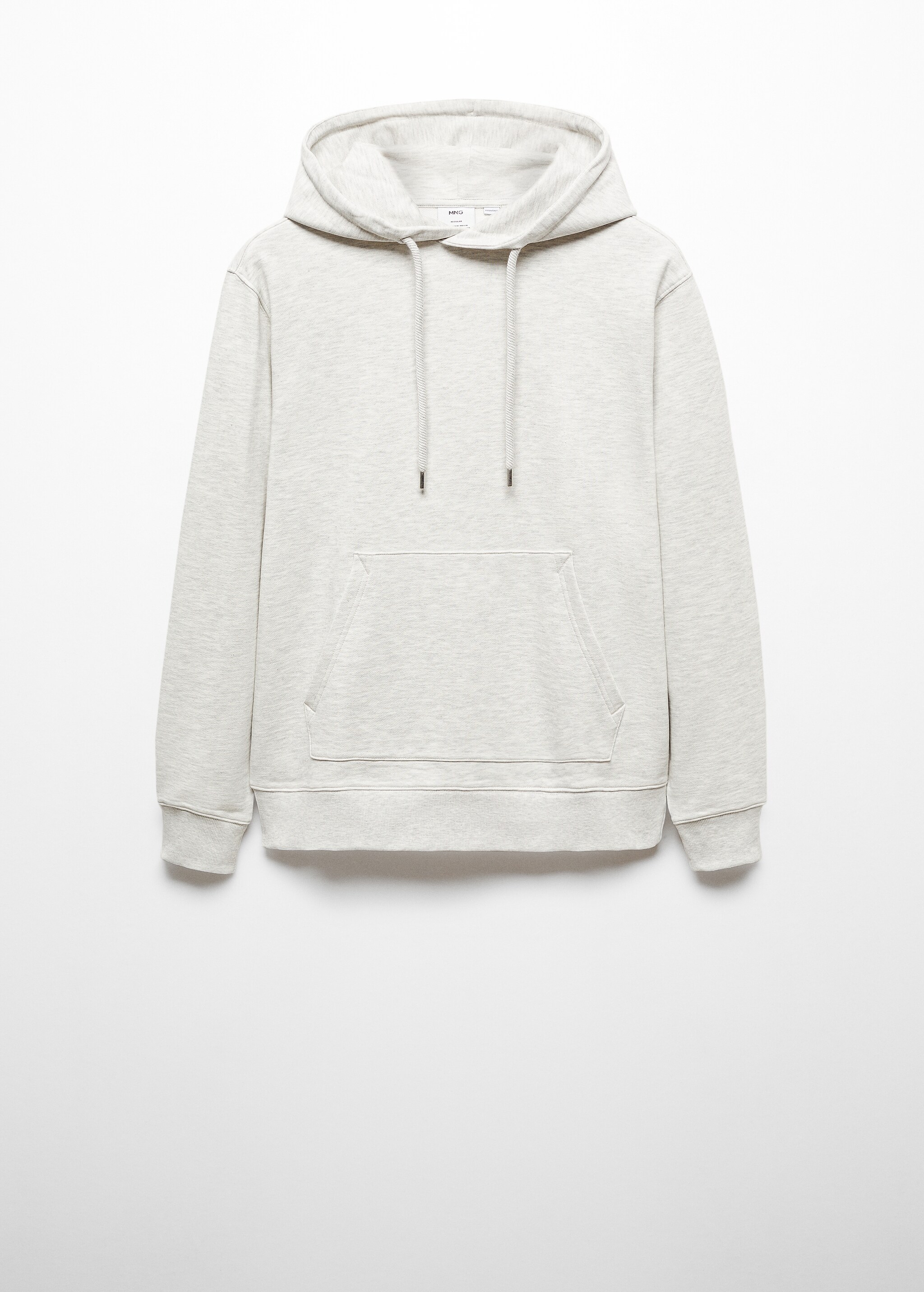 Lightweight cotton hooded sweatshirt - Article without model