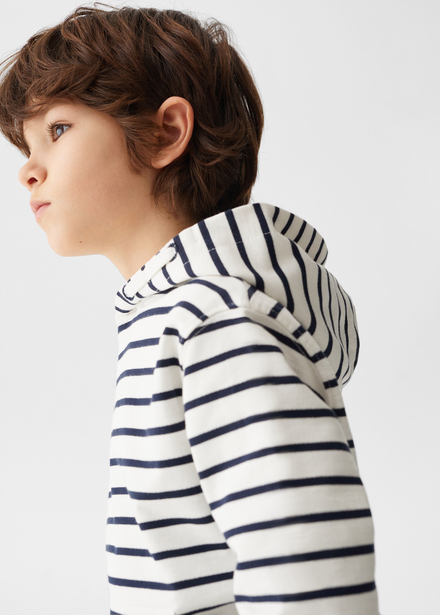 Gestreepte hoodie - Detail van het artikel 4