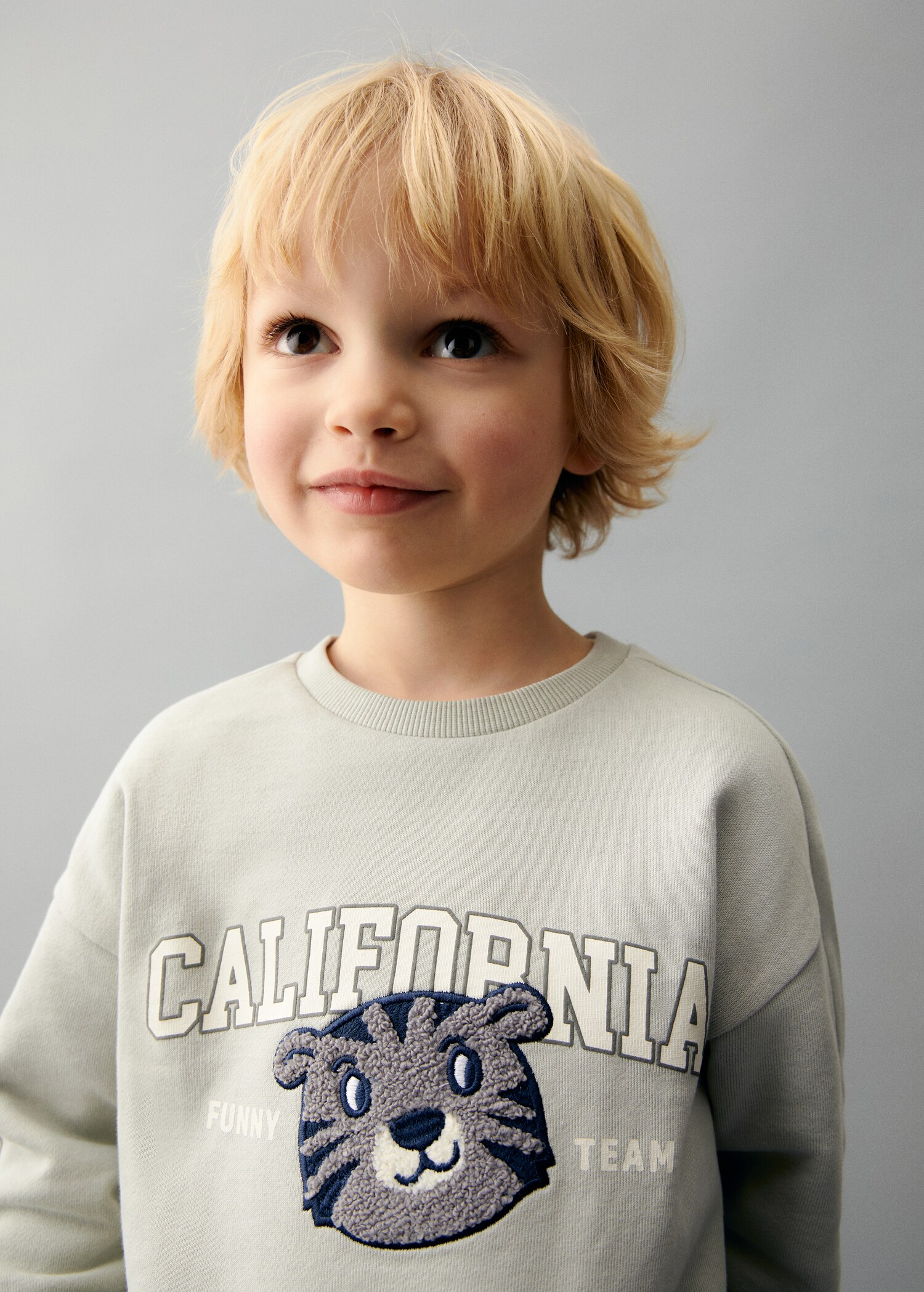 Printed cotton sweatshirt - Детальніше про товар 1