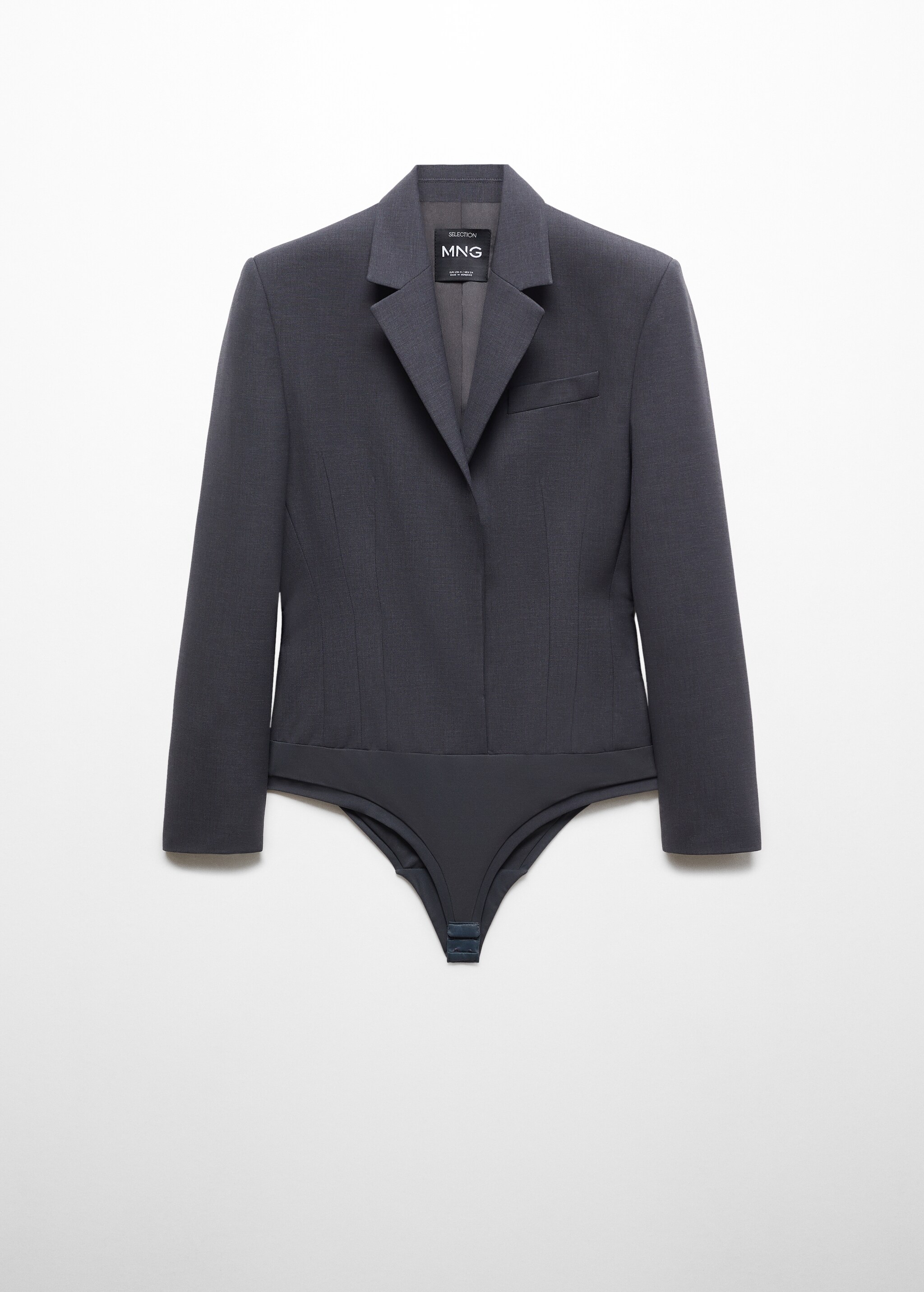 Fitted wool suit jacket - Article without model