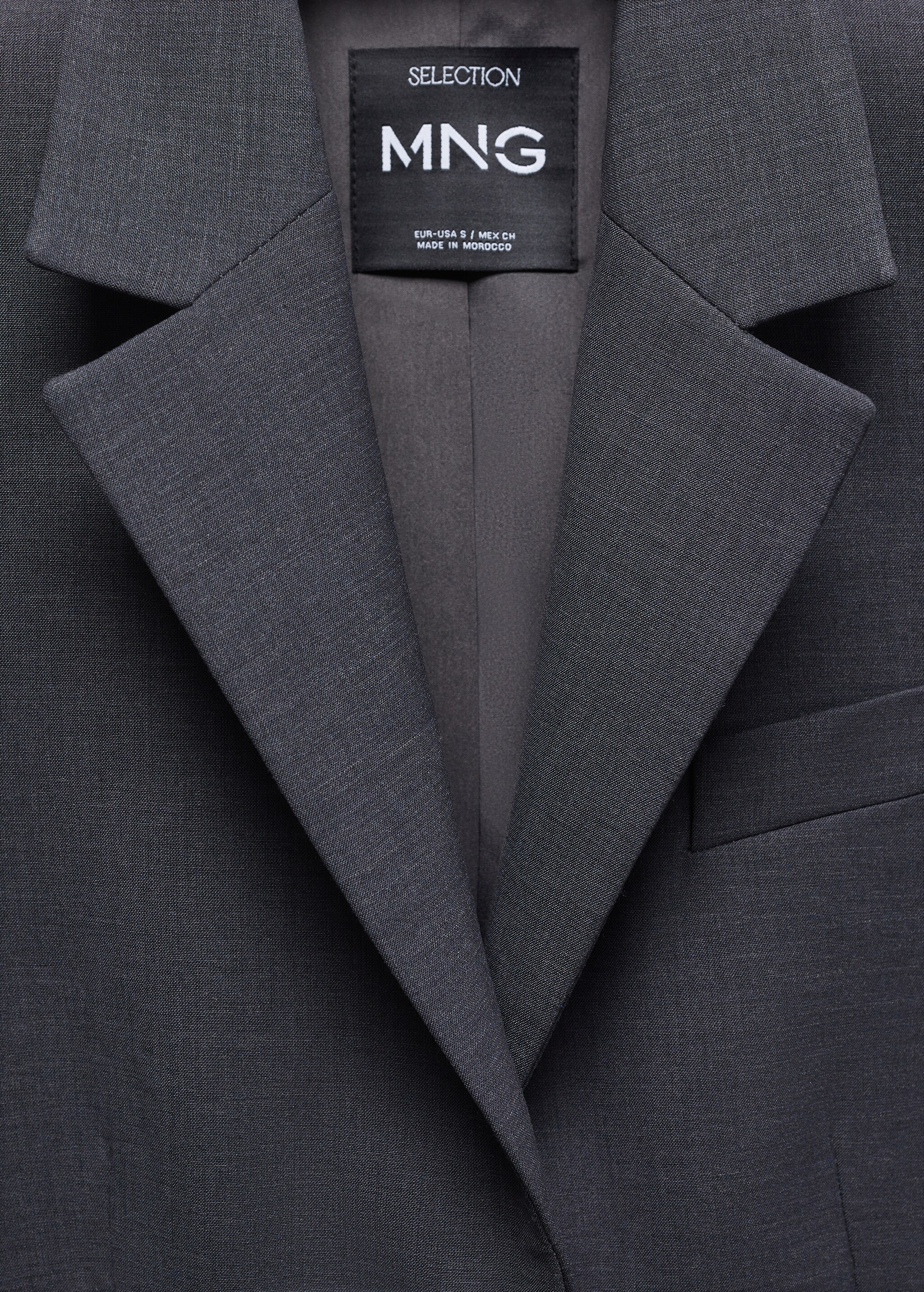 Fitted wool suit jacket - Details of the article 8