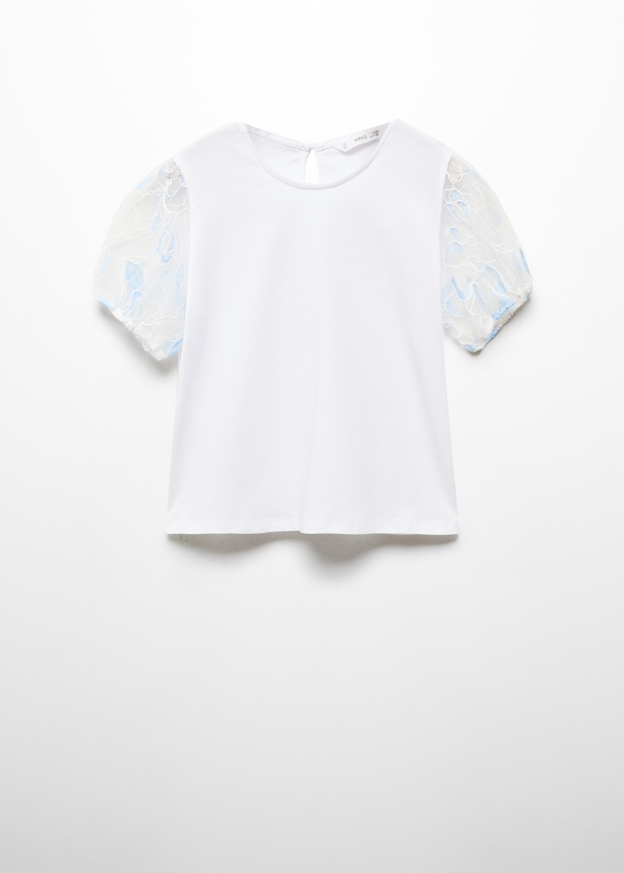 Embroidered short sleeve t-shirt - Article without model