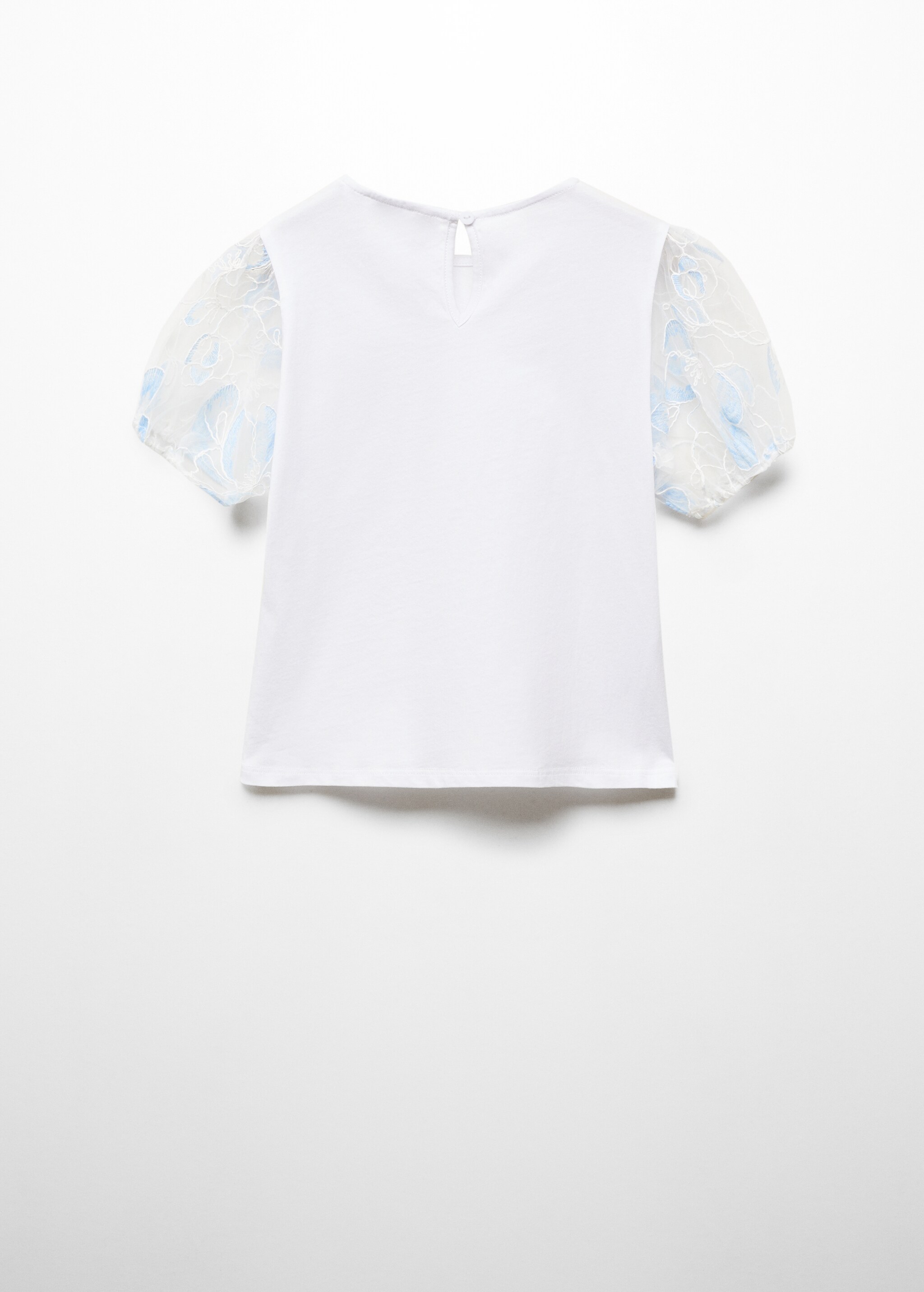 Embroidered short sleeve t-shirt - Reverse of the article