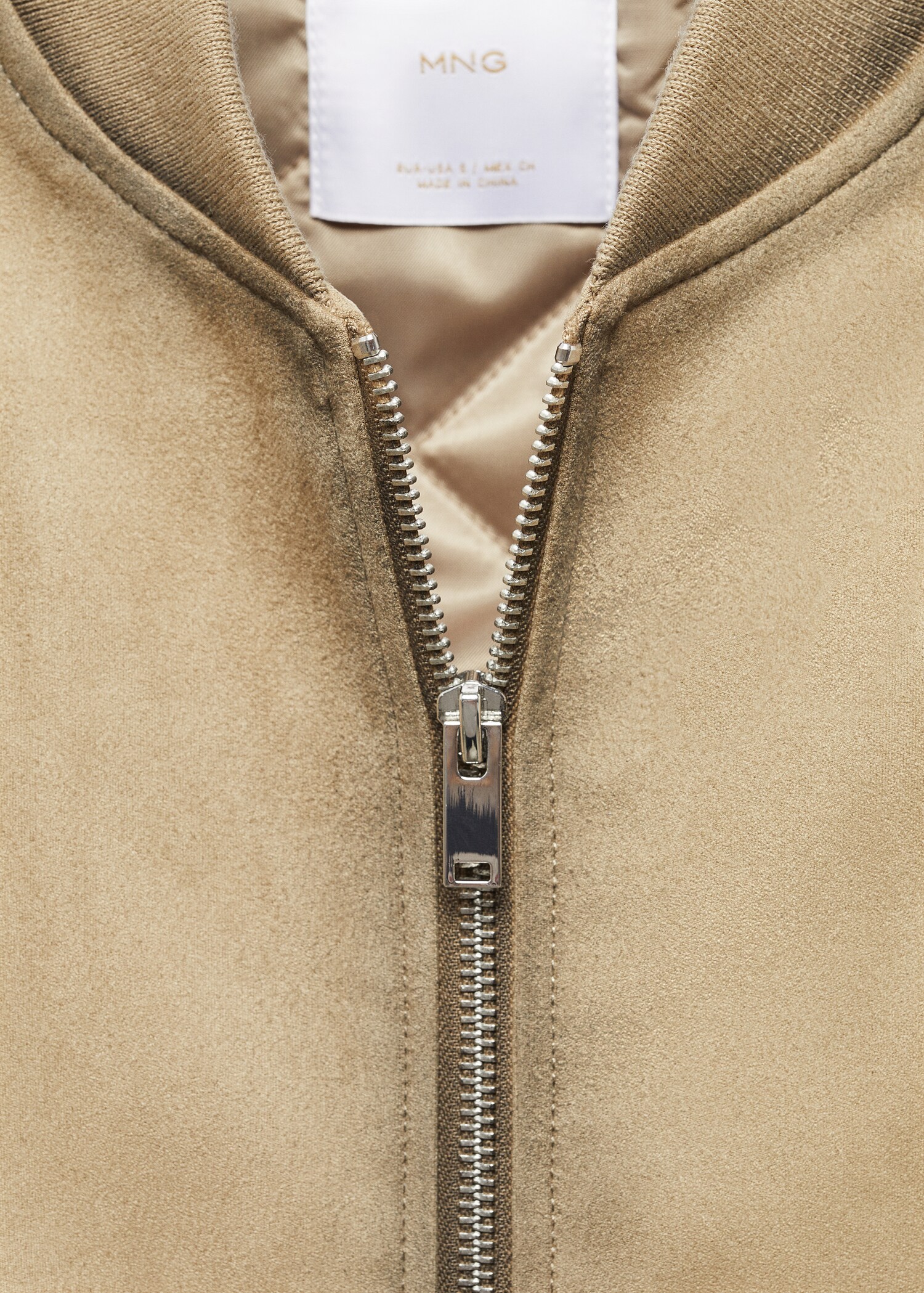 Veste bomber similicuir effet usé - Détail de l'article 8