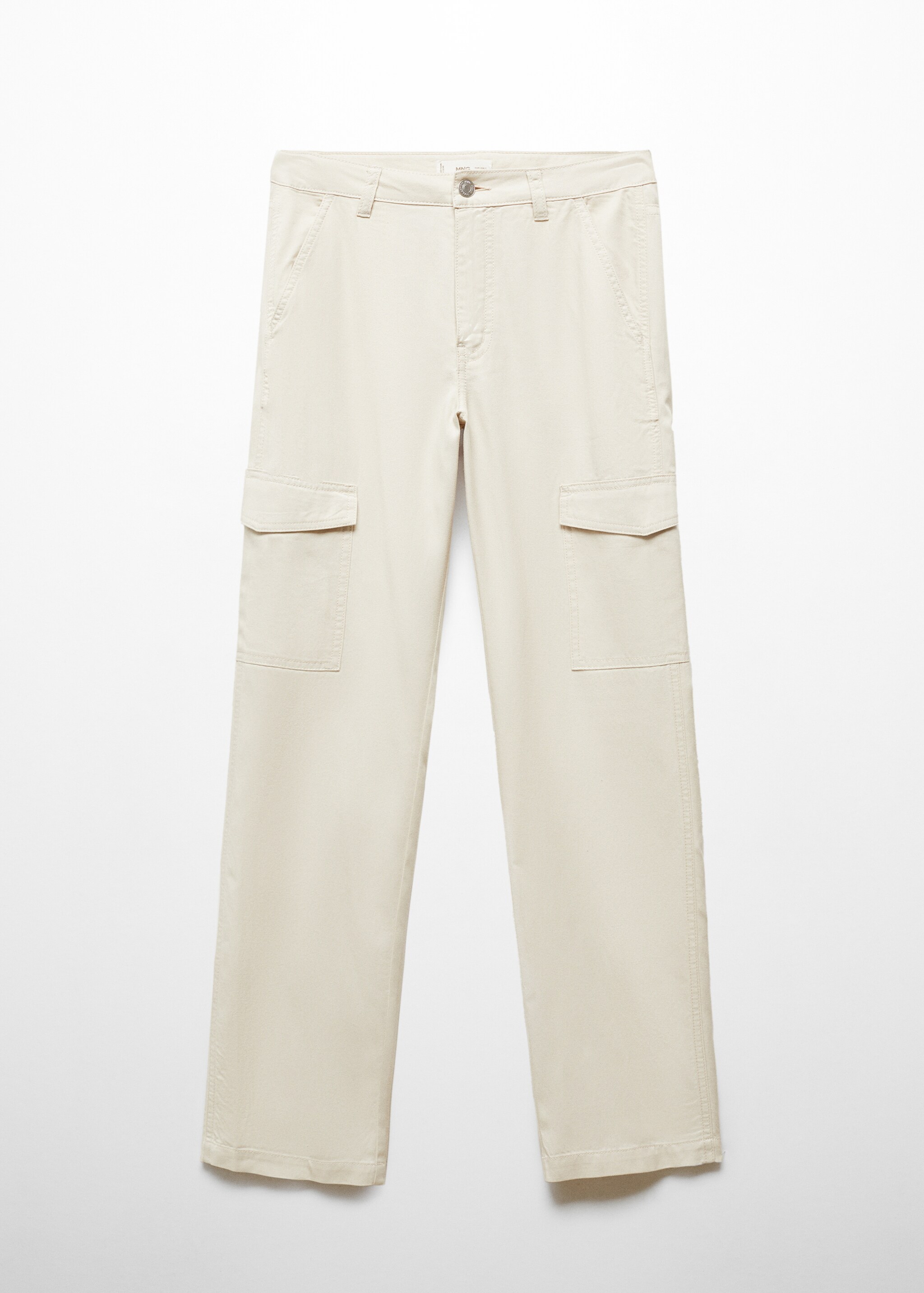 Straight cargo trousers - Article without model