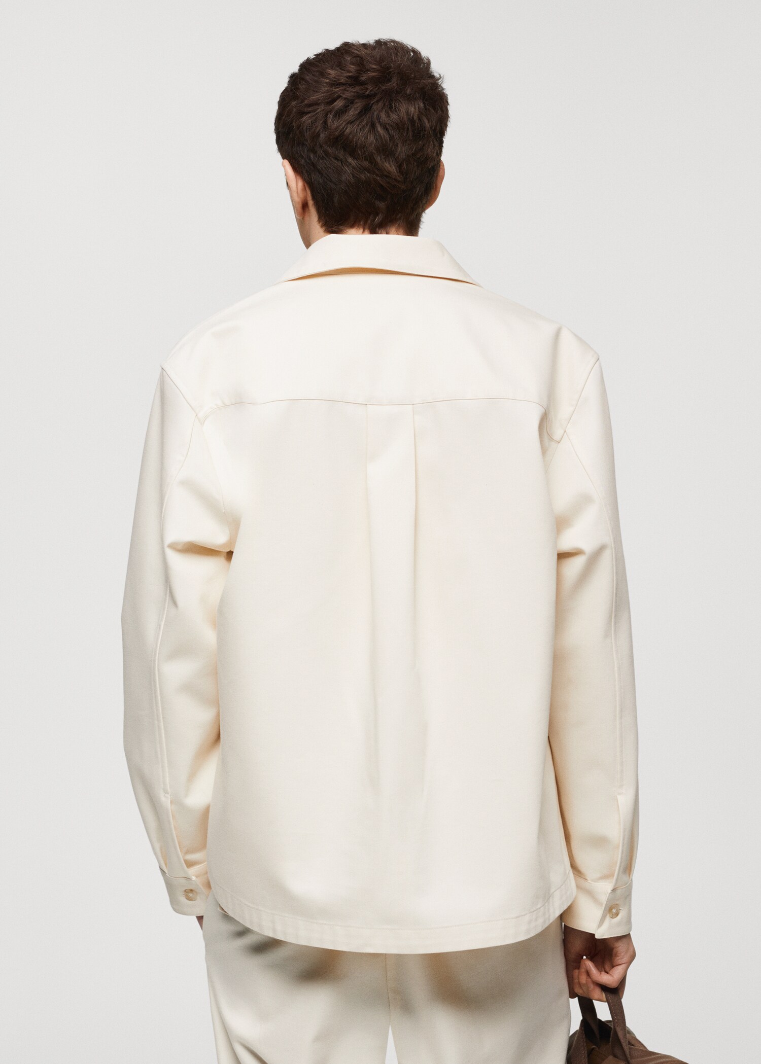 Surchemise coton poche - Verso de l’article