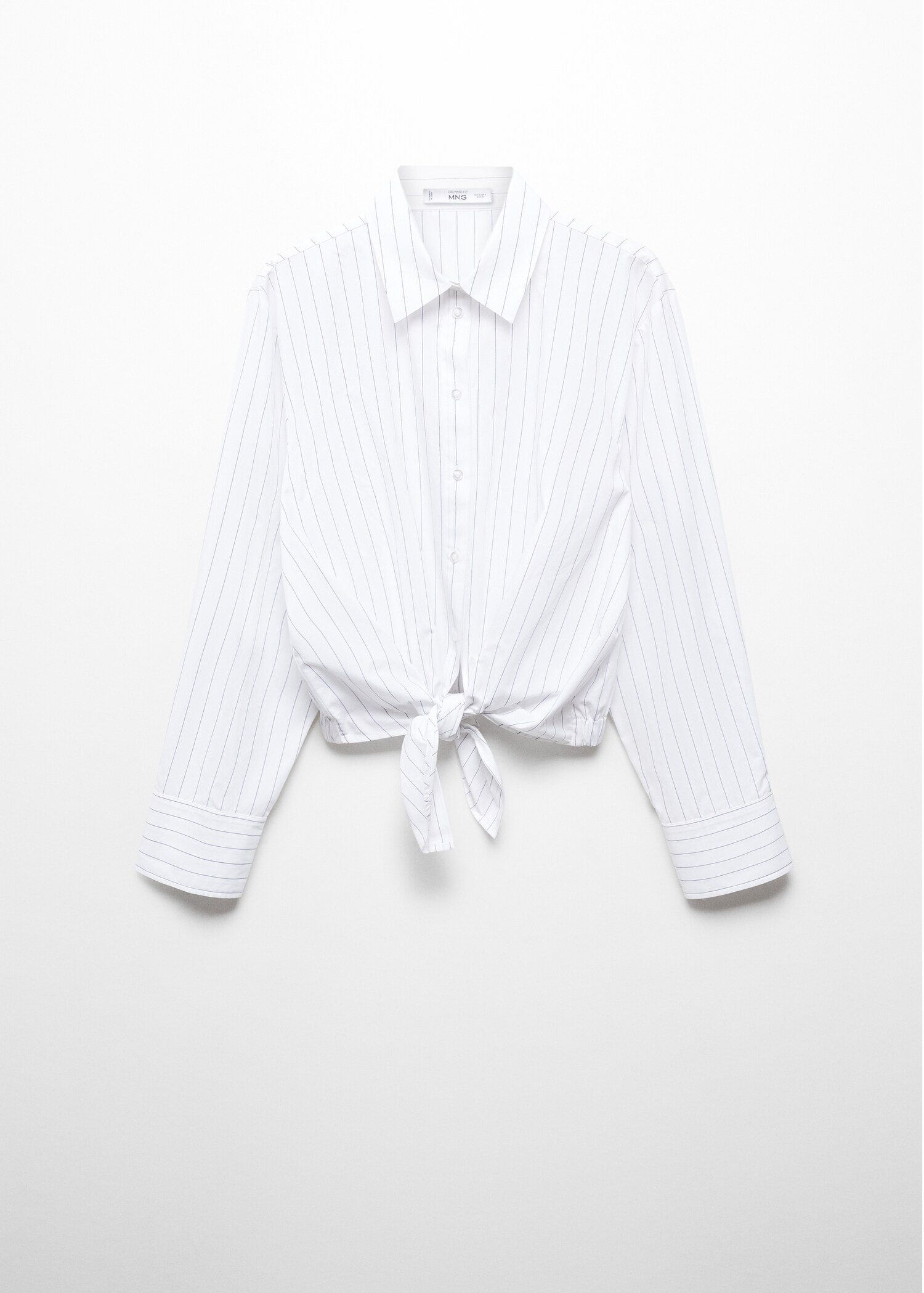 Chemise rayures nœud - Article sans modèle