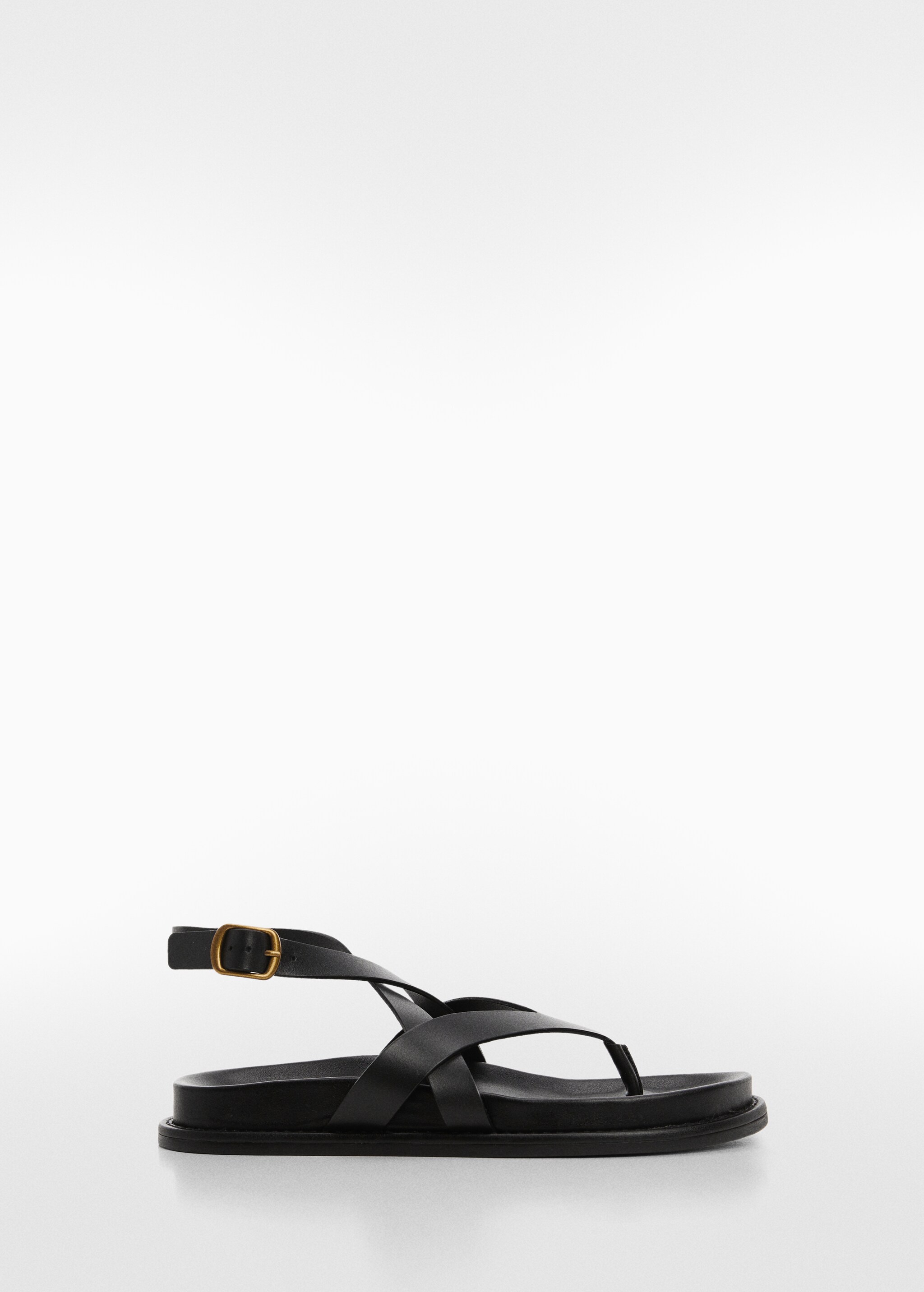 Leather strap sandals - Article without model