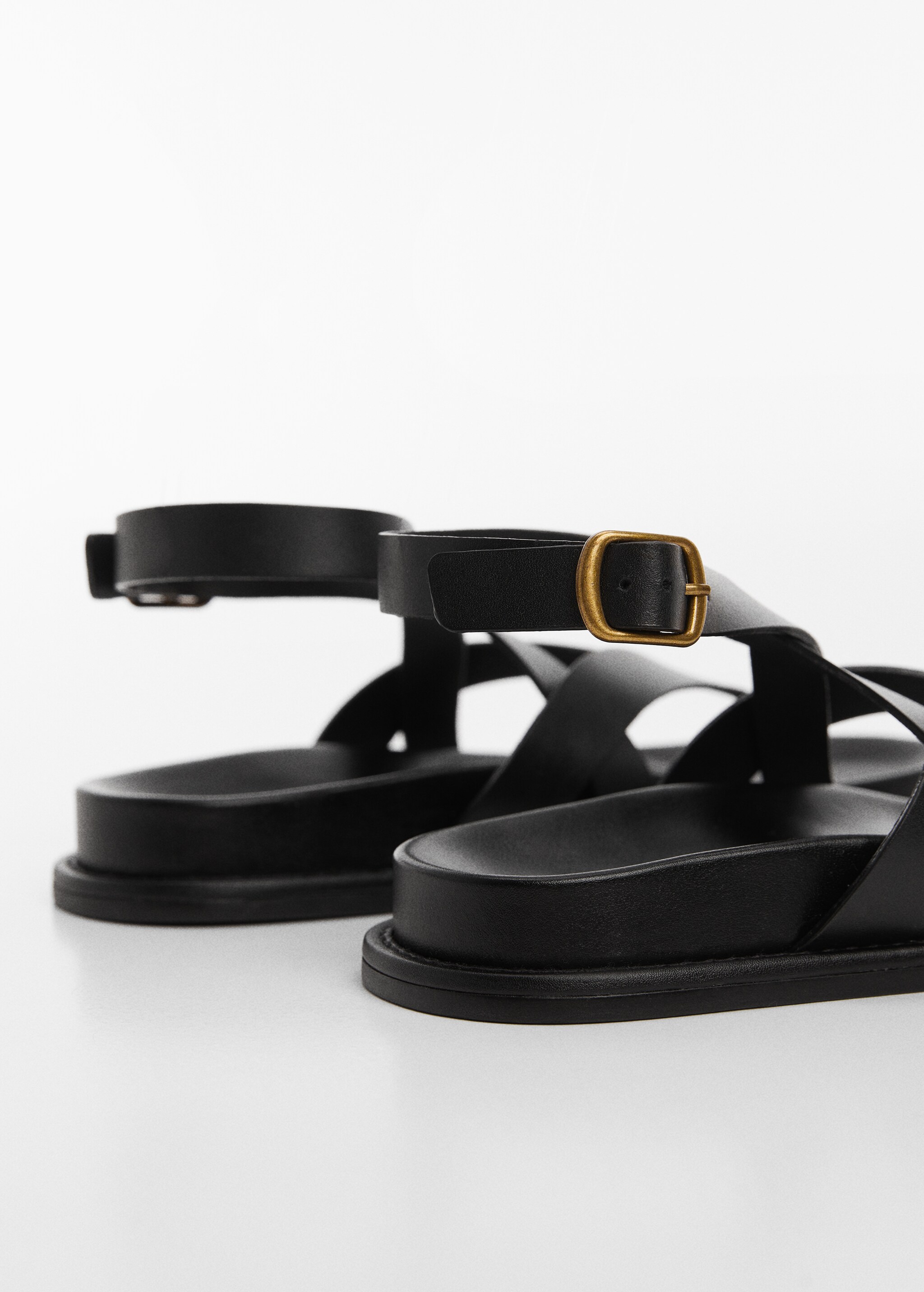 Leather strap sandals - Details of the article 1