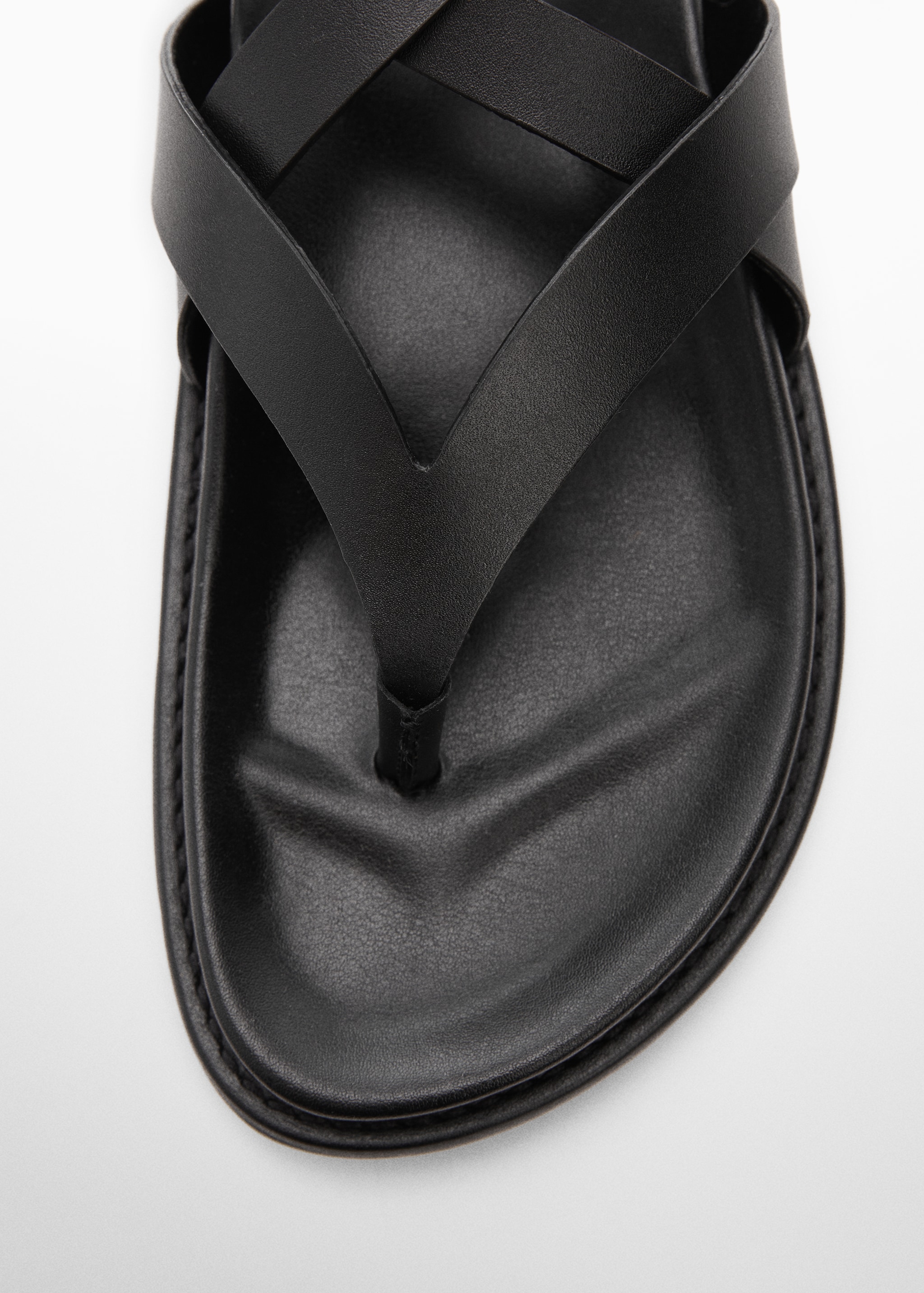 Leather strap sandals - Details of the article 2