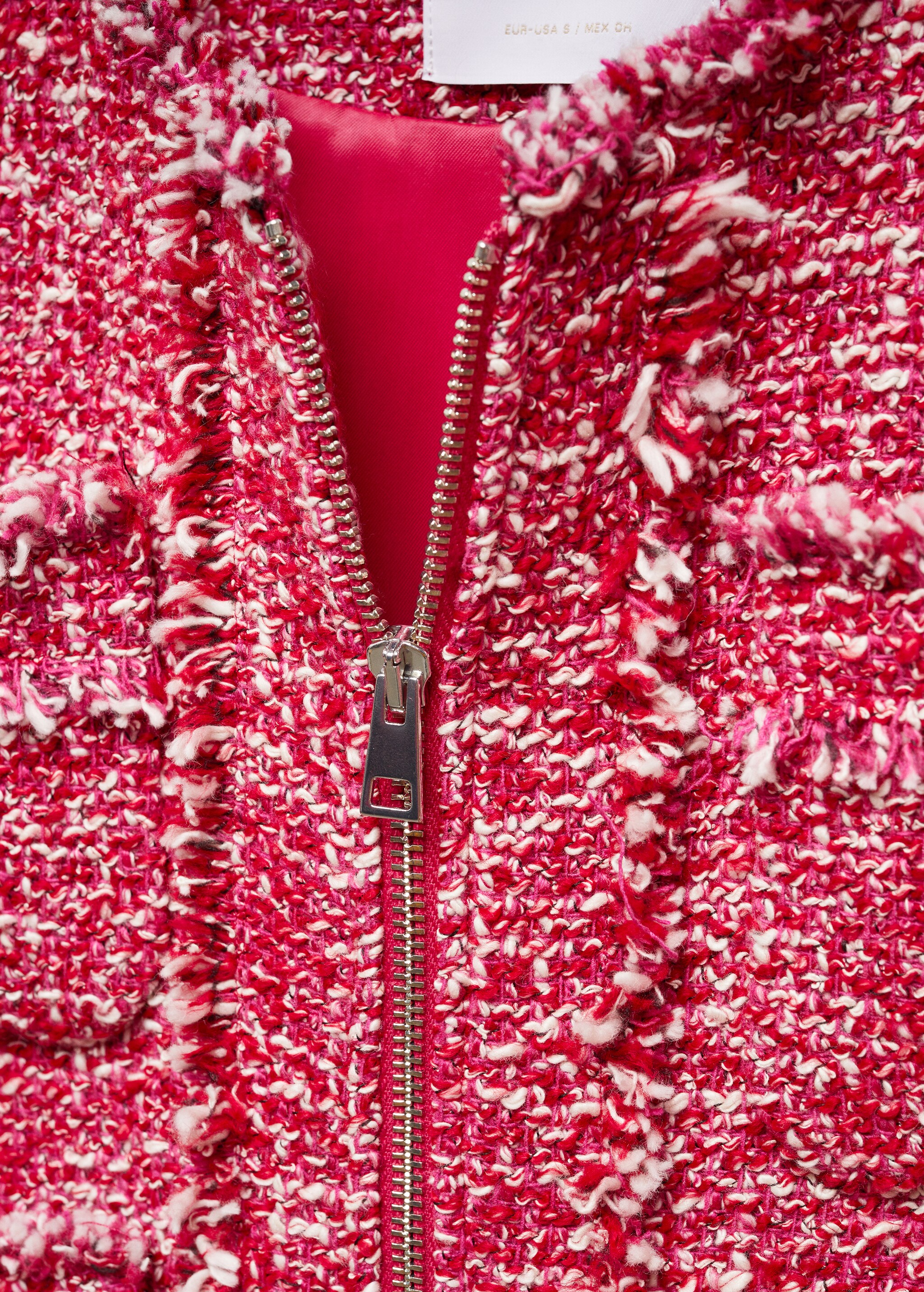 Jachetă tweed cu buzunare - Detaliu al articolului 8