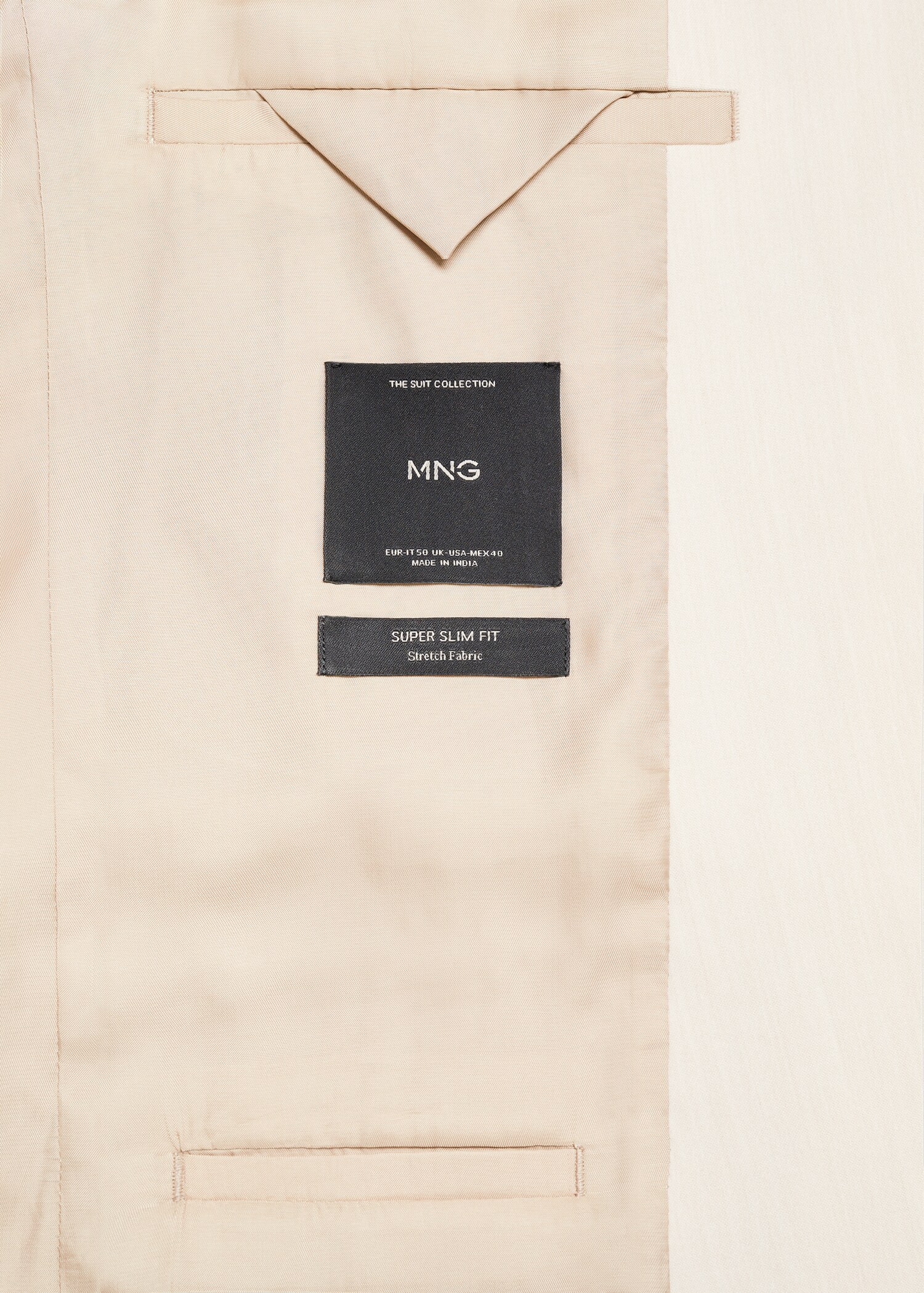 Kavaj super slim fit stretchmaterial - Detaljer om artikeln 0