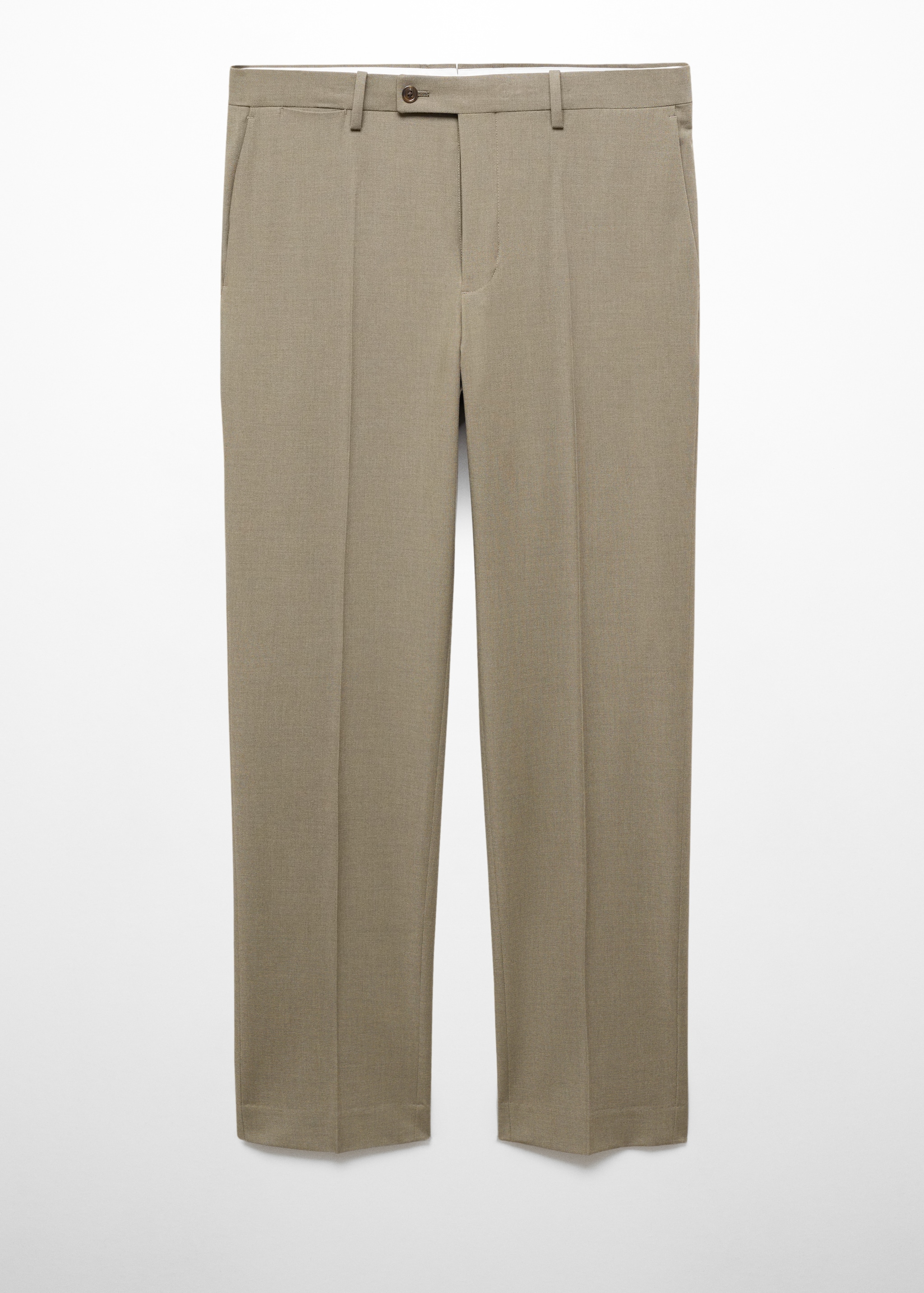 Pantaloni de costum slim fit din țesătură stretch - Articol fără model