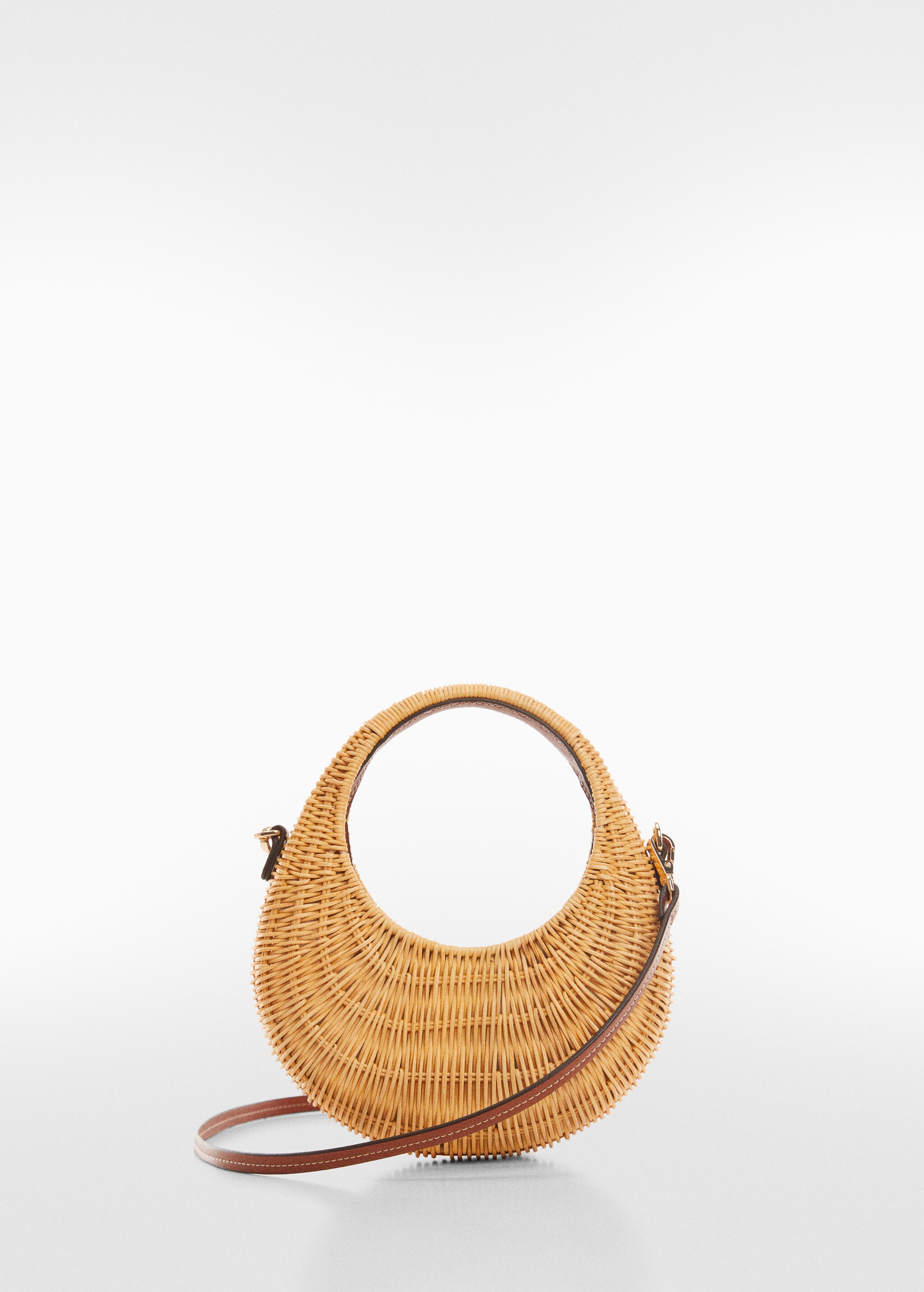 Rattan bag with double handle  - Article without model
