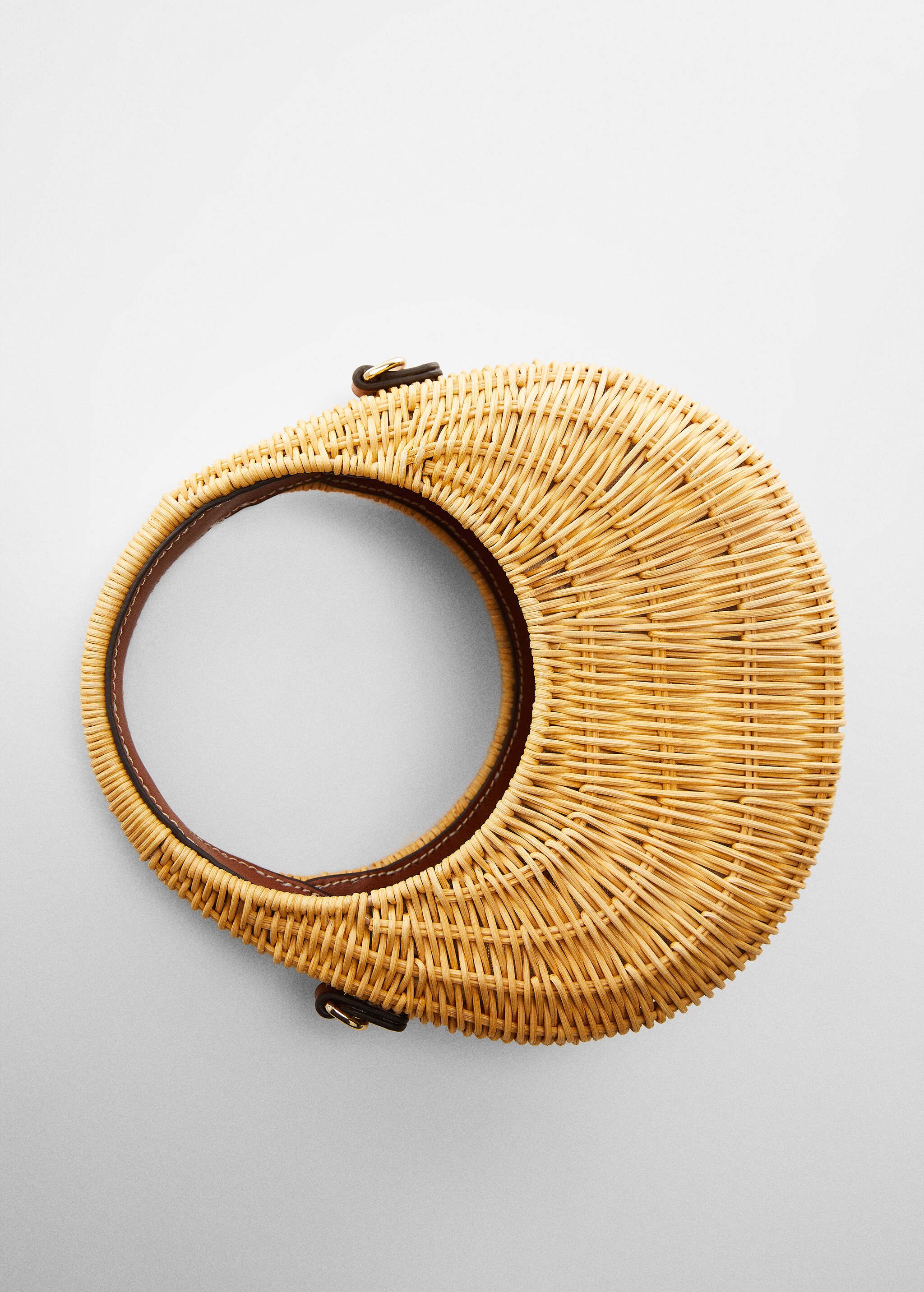 Rattan bag with double handle  - Details of the article 5