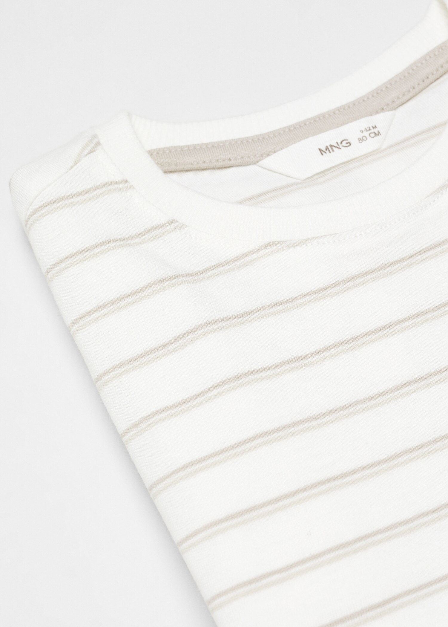 Gestreiftes Baumwoll-Shirt - Detail des Artikels 8
