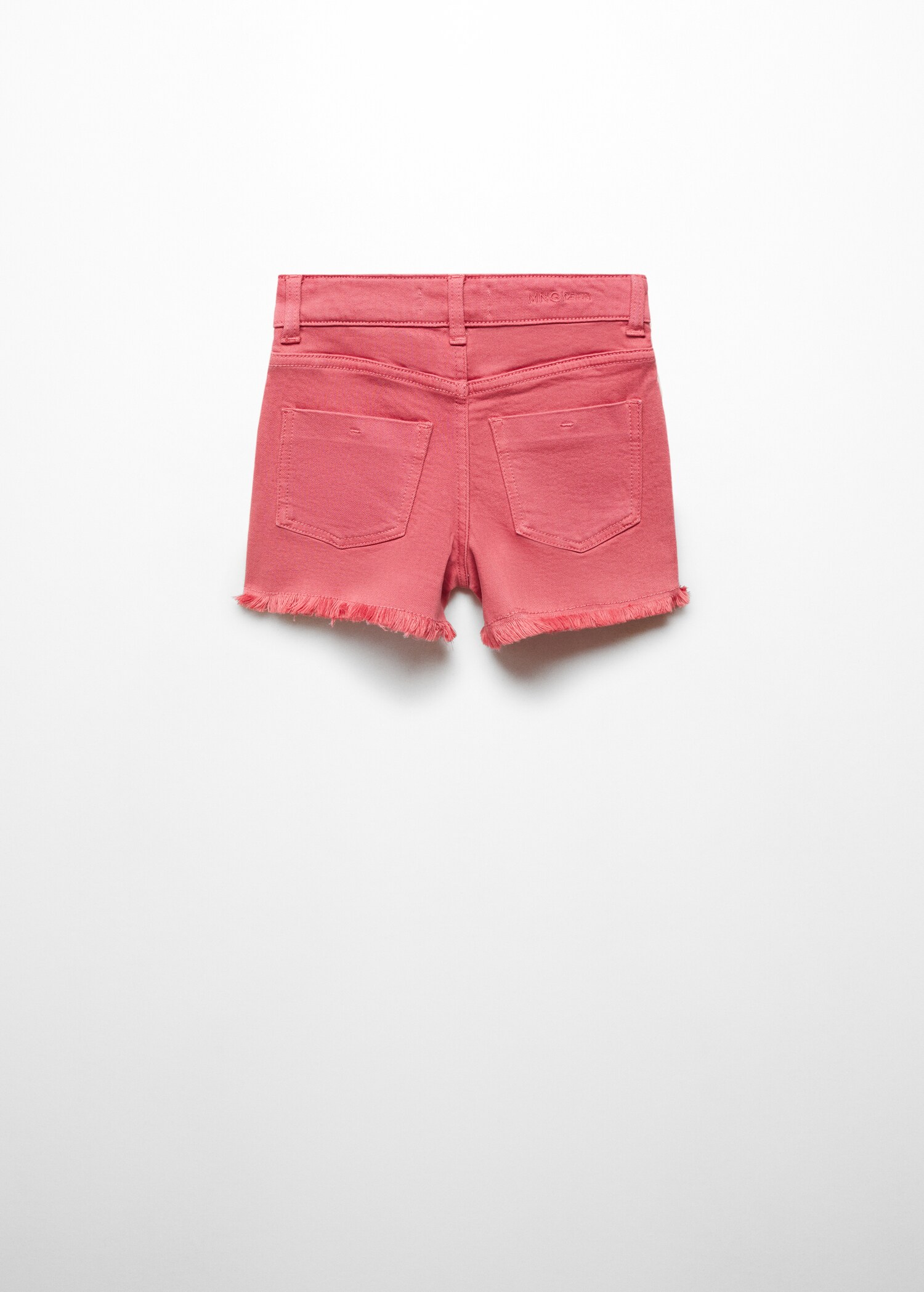 Jeansshorts knappar - Artikelns baksida