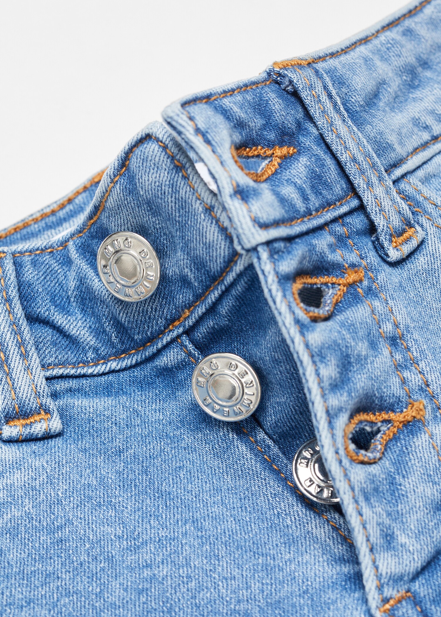Jeansshorts knappar - Detaljer om artikeln 8