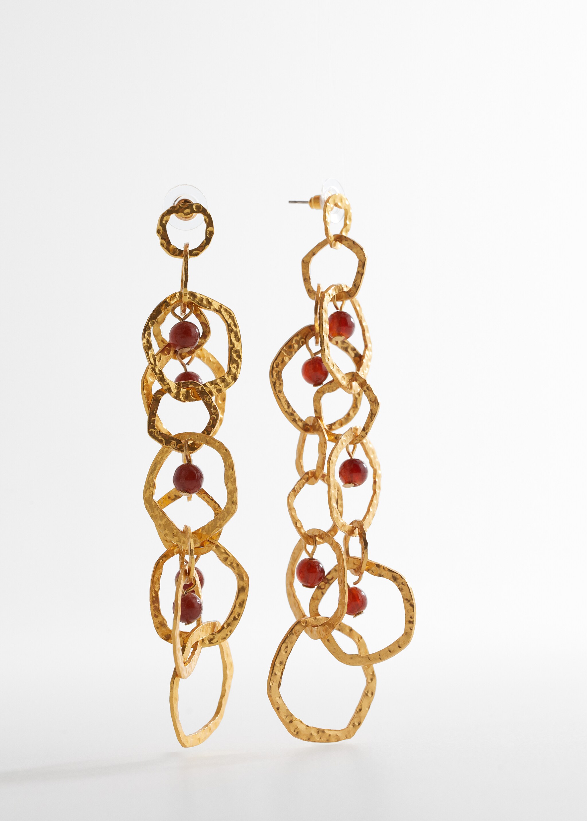 Mixed pendant earrings - Details of the article 1