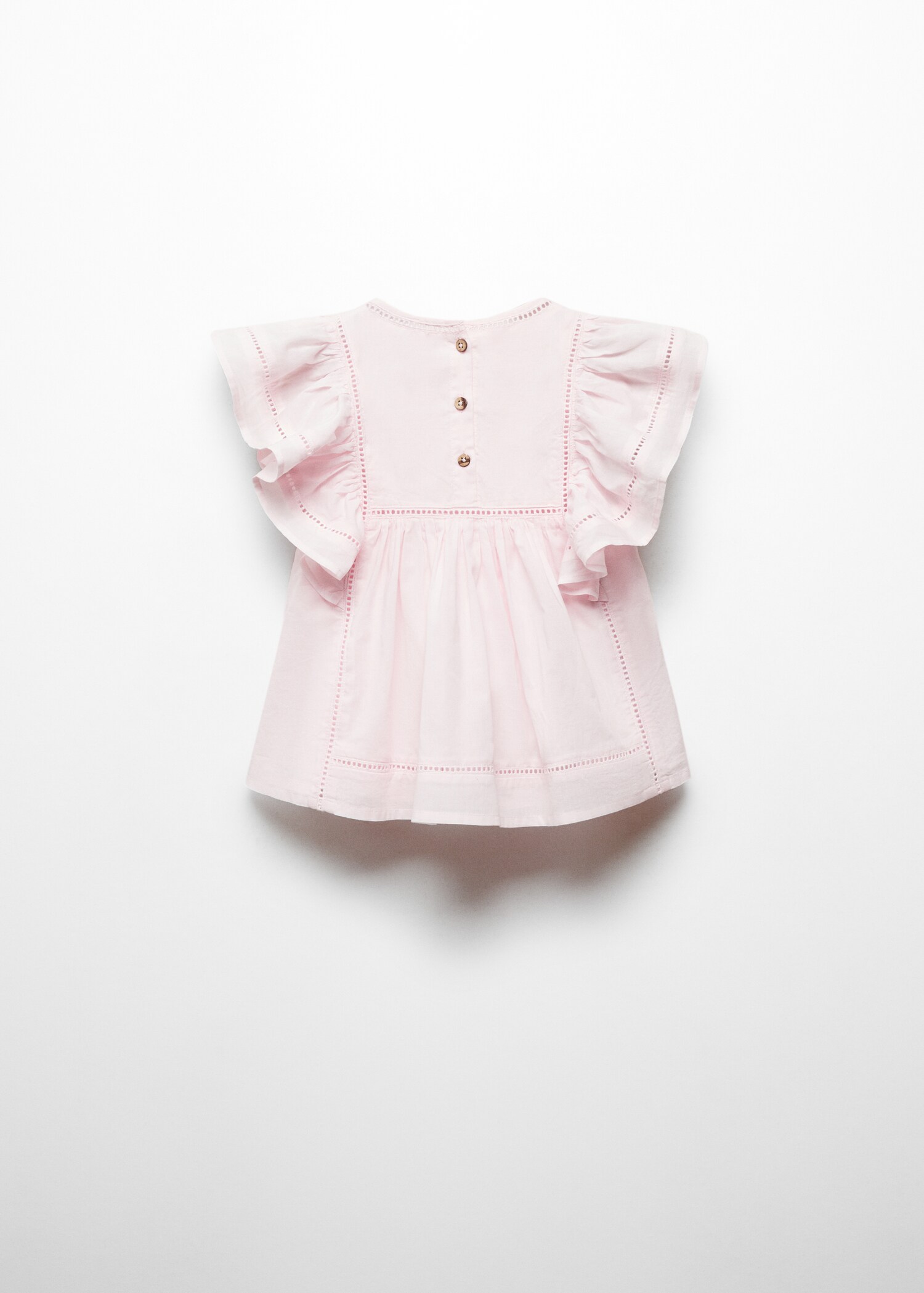 Robe brodée à volants - Verso de l’article