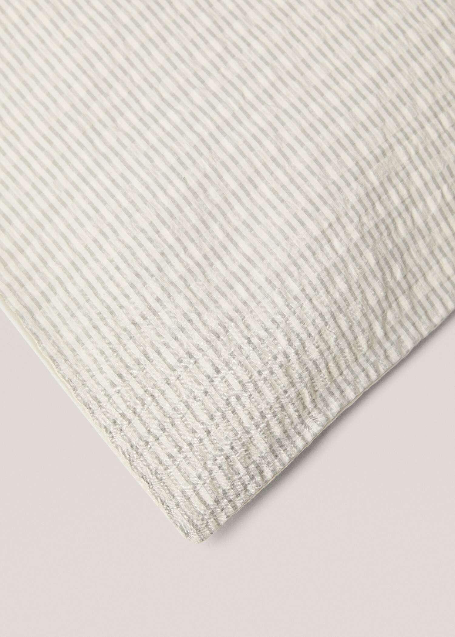 Funda nòrdica seersucker ratlla teixida llit 180cm - Detall de l'article 3