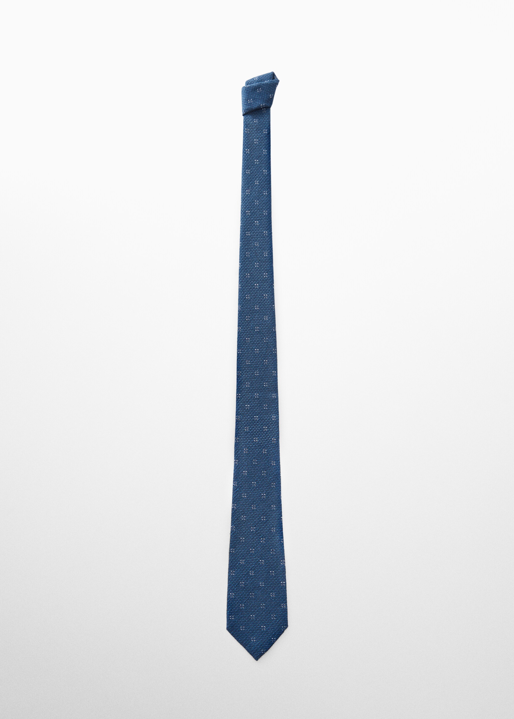 ربطة عنق حرير التوت منظمة بنسبة 100% - منتج دون نموذج