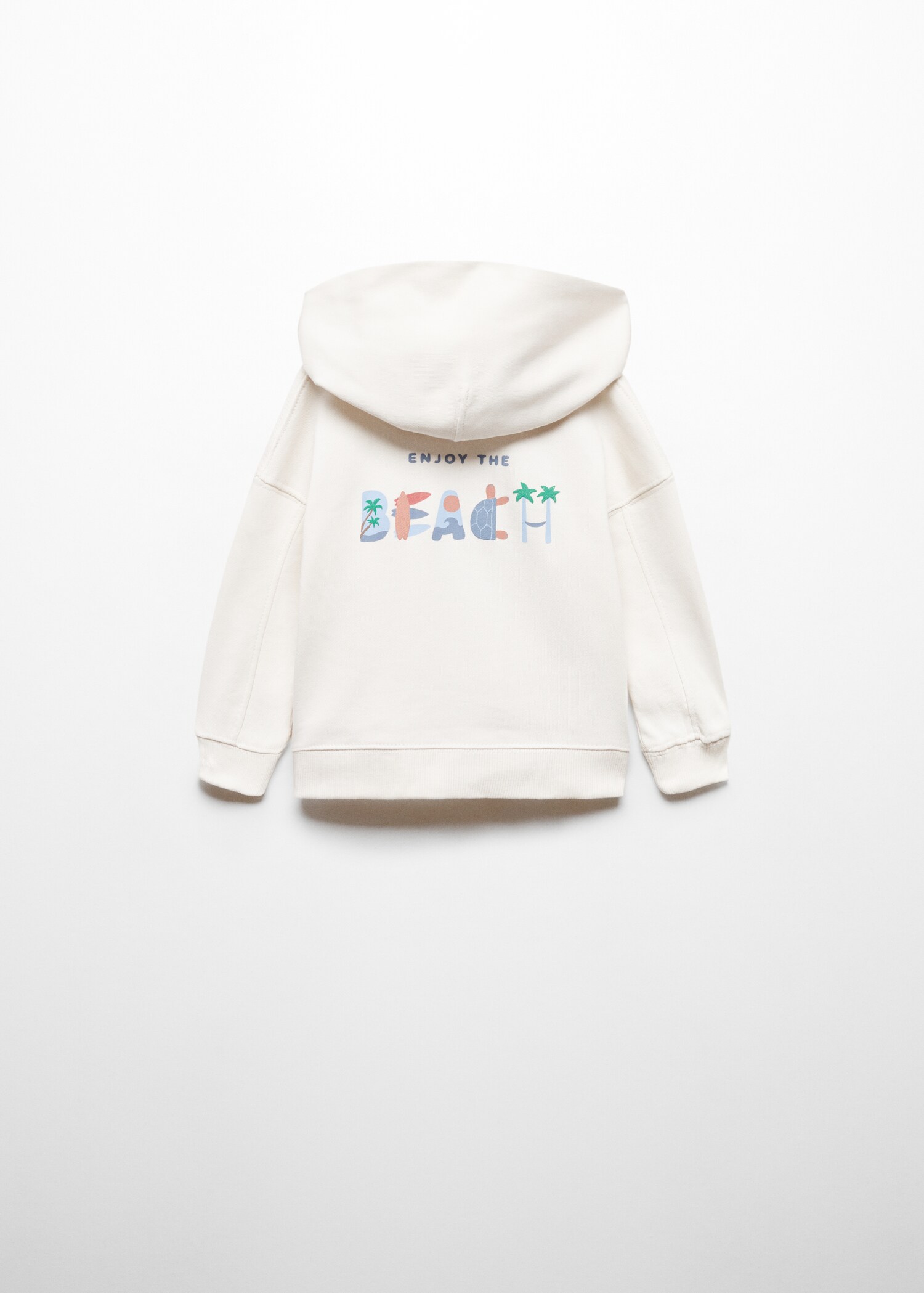 Printed hoodie - Reverse of the article