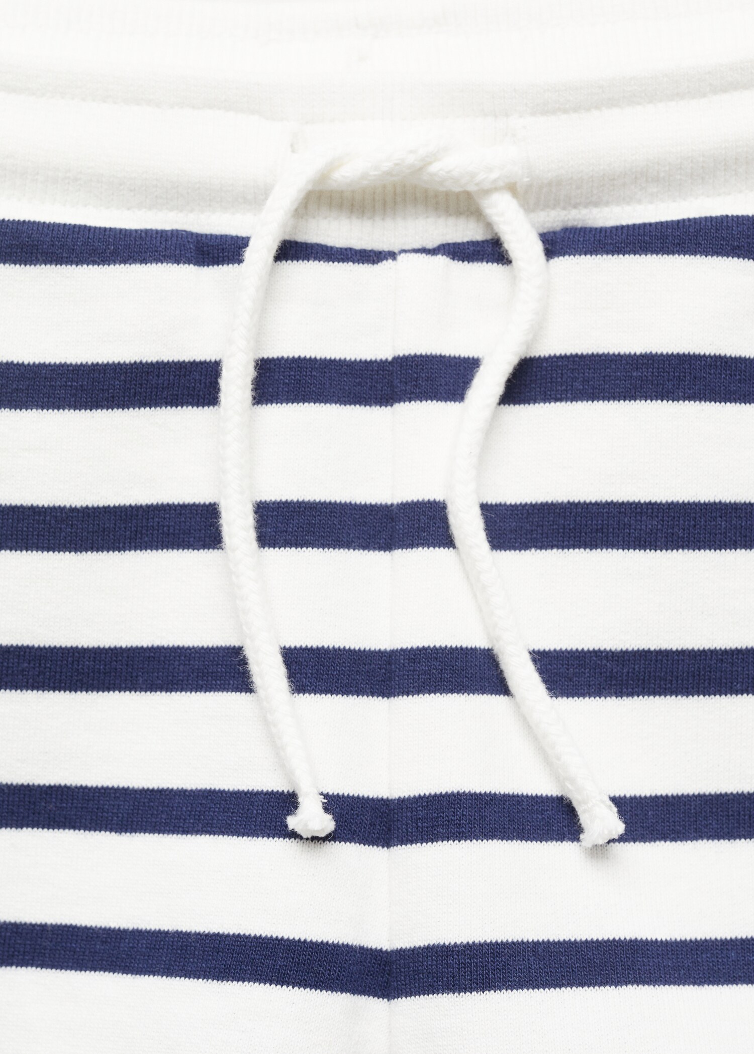 Striped cotton shorts - Details of the article 8