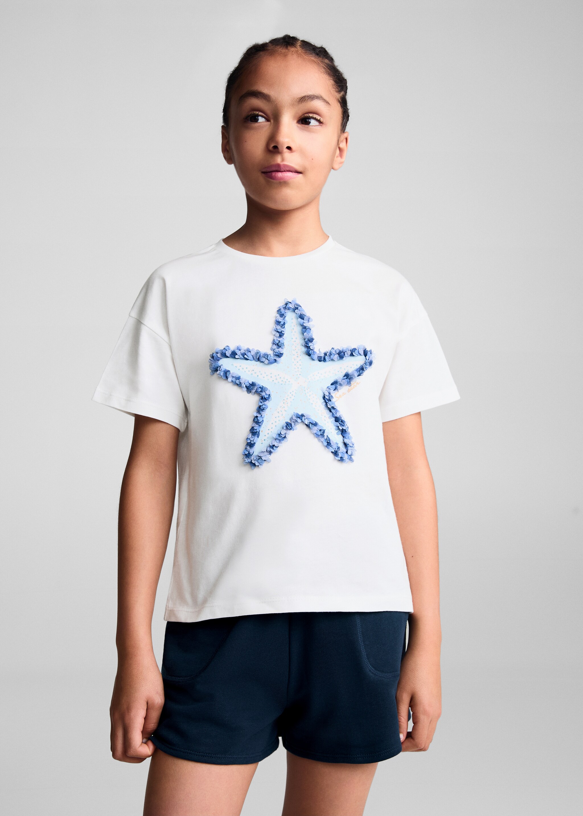 Star Print T-shirt - Medium plane