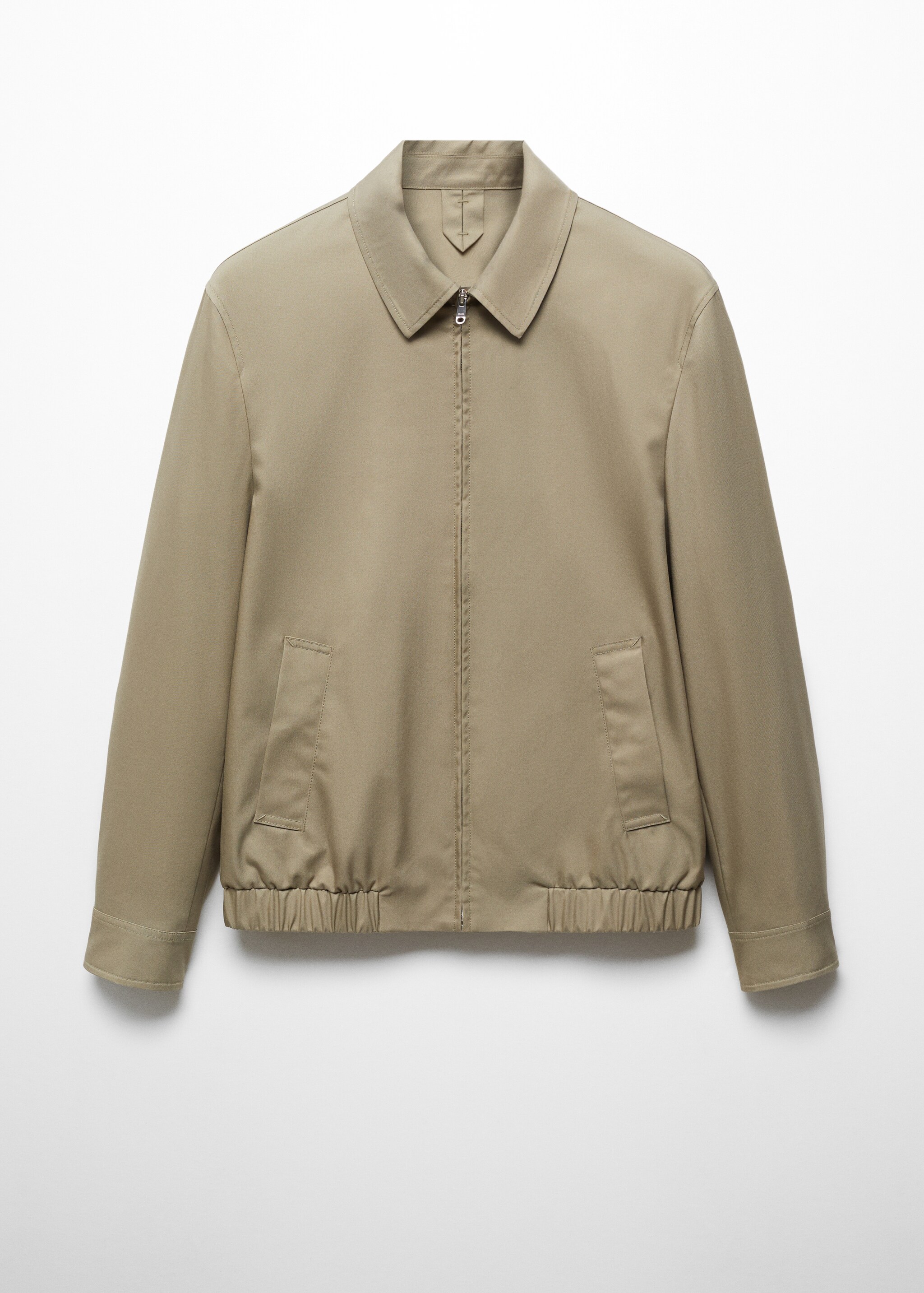 Bomber jacket with zip - Article without model