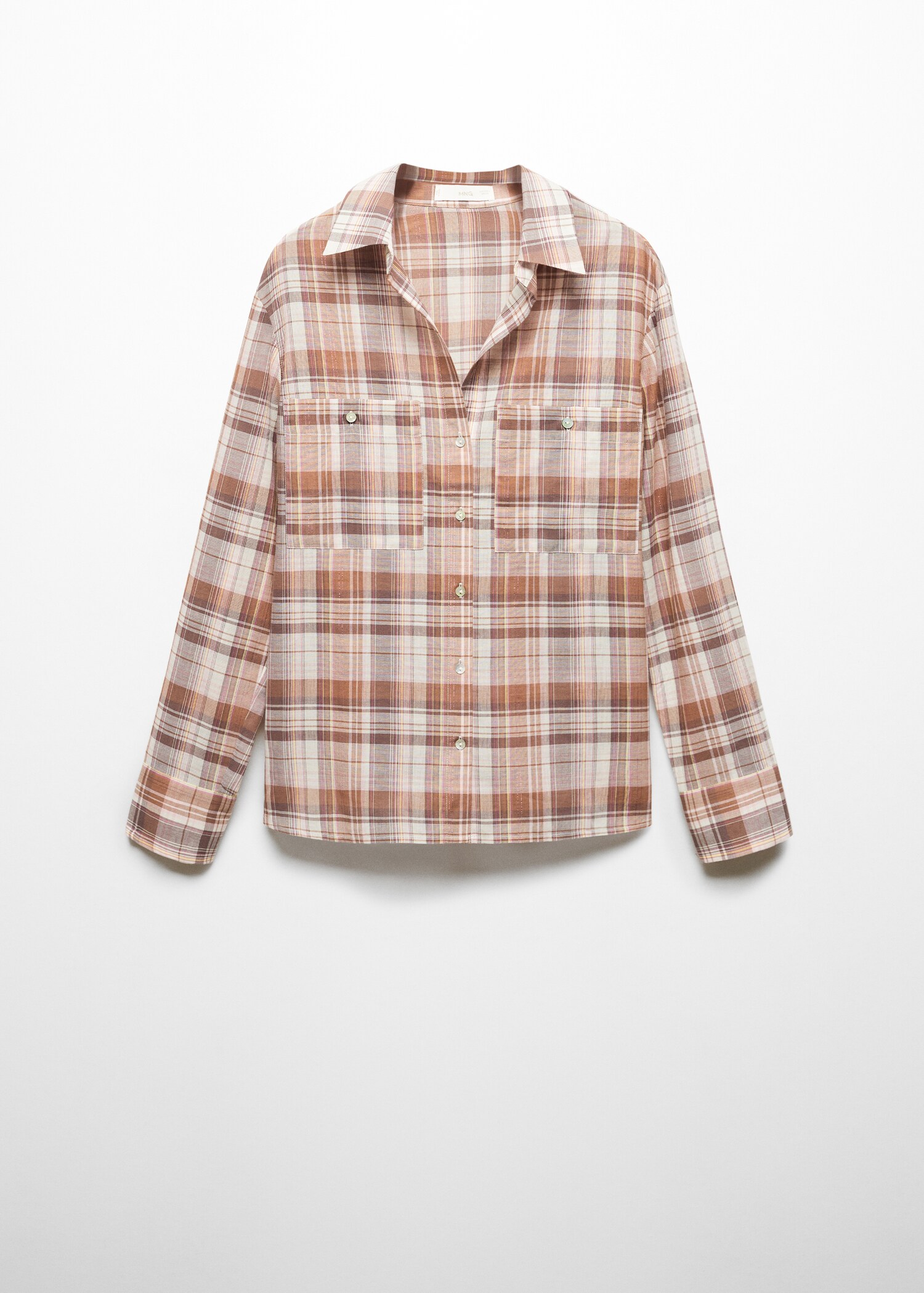 Camisa cuadros bolsillos - Artículo sin modelo