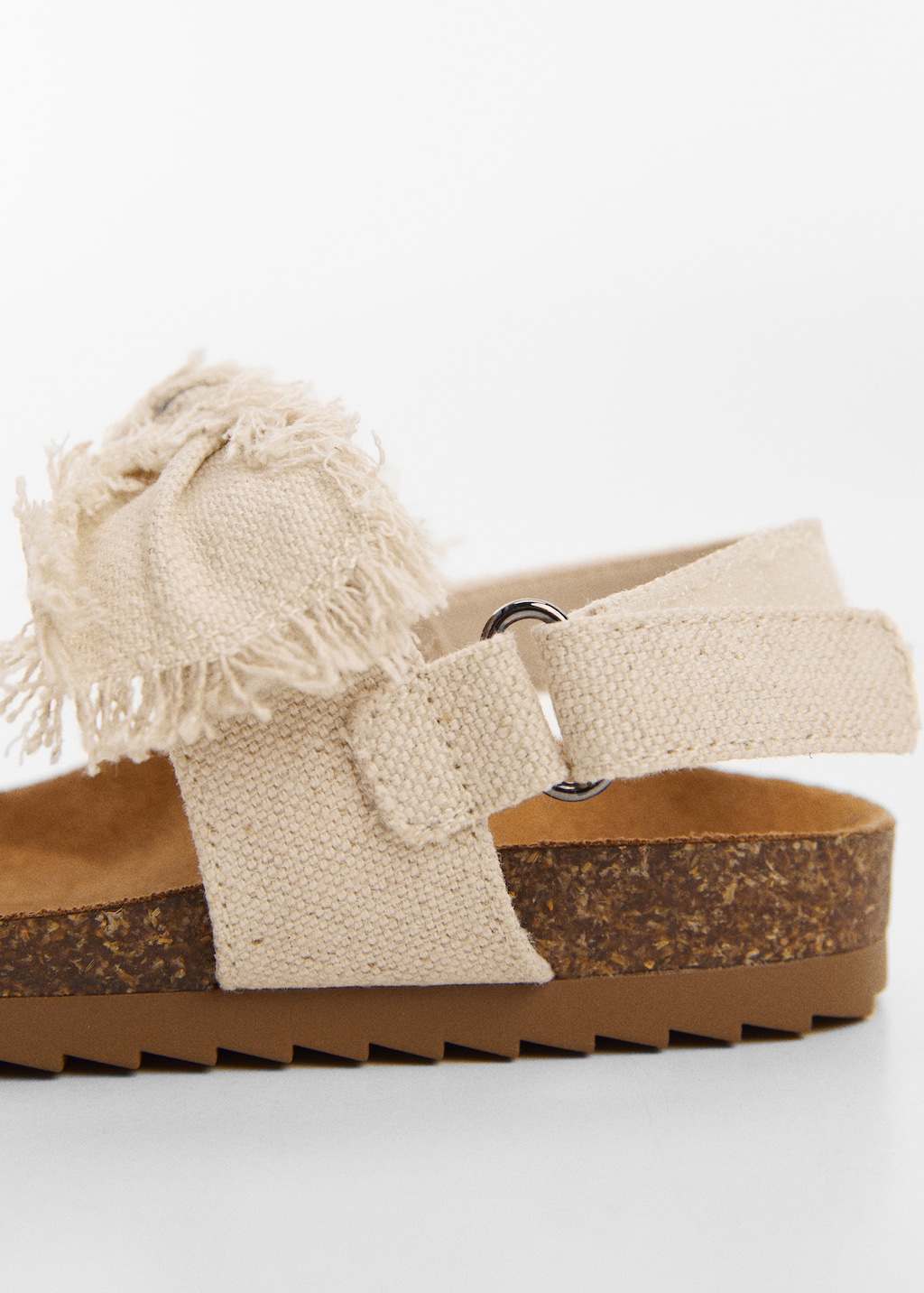 Sandalen met strikbanden sale