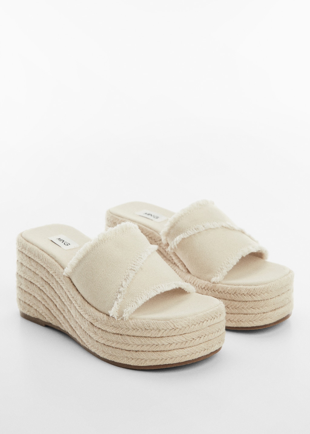 Esparto platform sandals Teen MANGO Uzbekistan